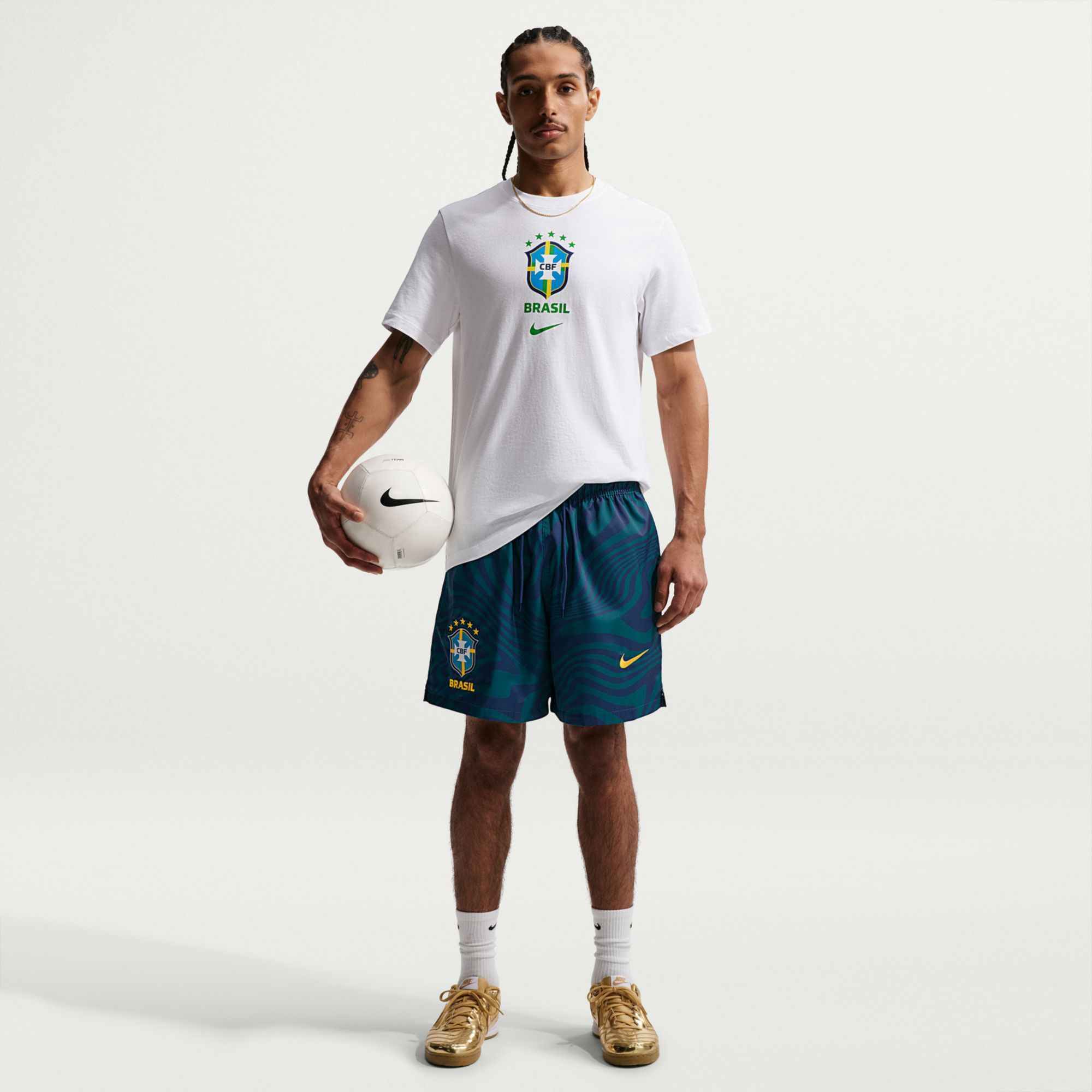 Nike Adult Brazil 2026 Home Flow Shorts product image