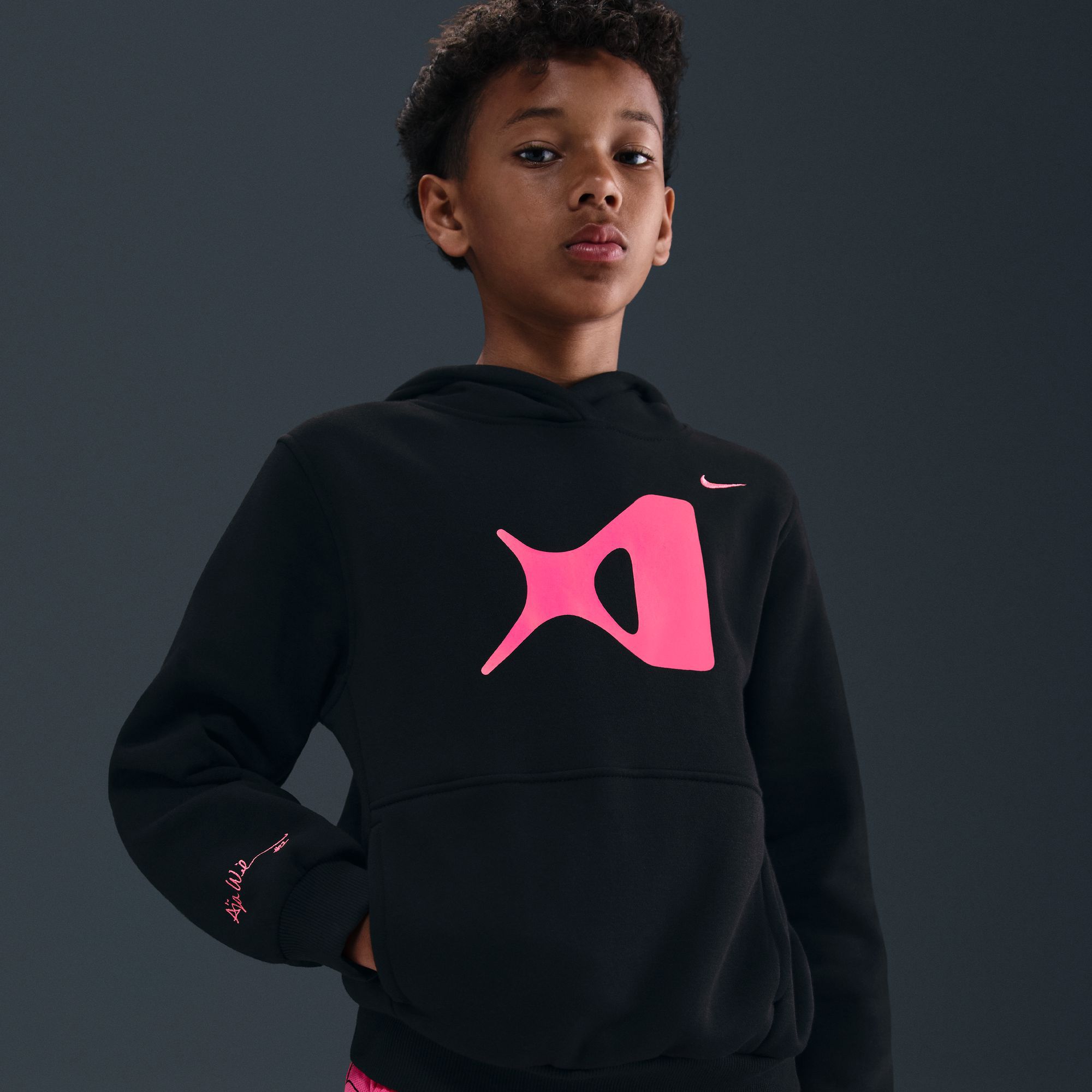Nike Kids Aja Wilson Club Fleece Hoodie product image