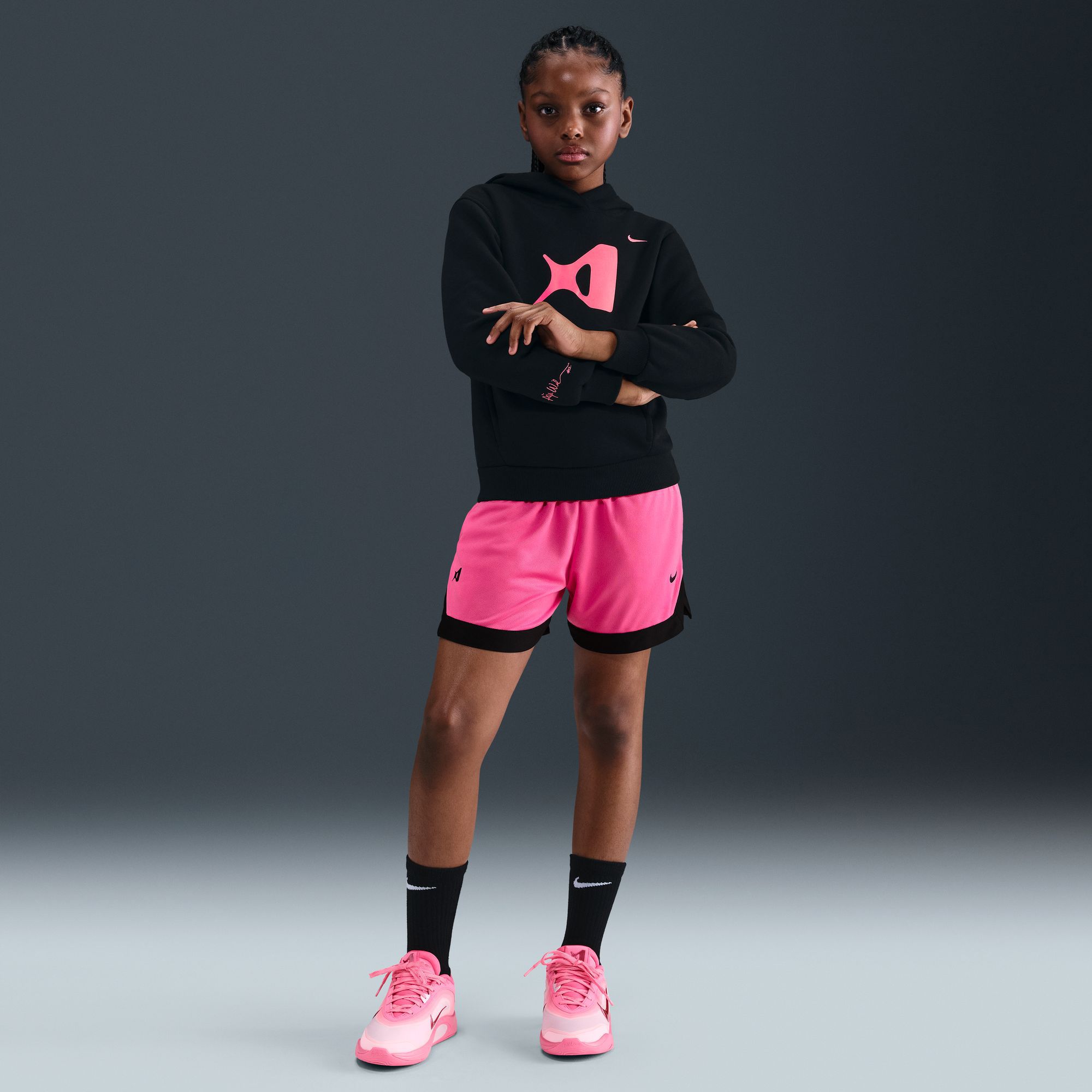 Nike Kids Aja Wilson Club Fleece Hoodie product image