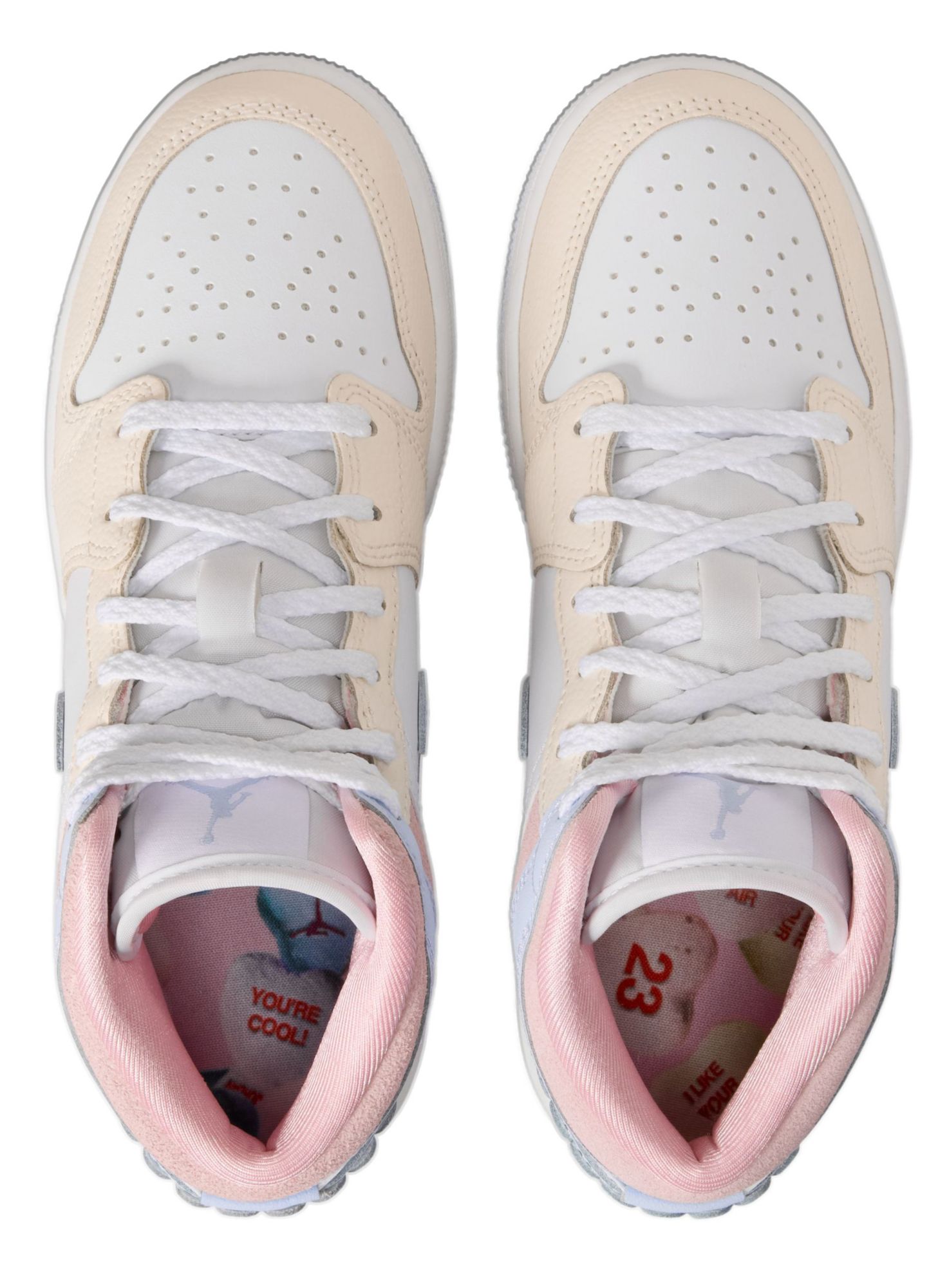 Jordan Kids' Grade School Air Jordan 1 Mid Basketball Shoes product image