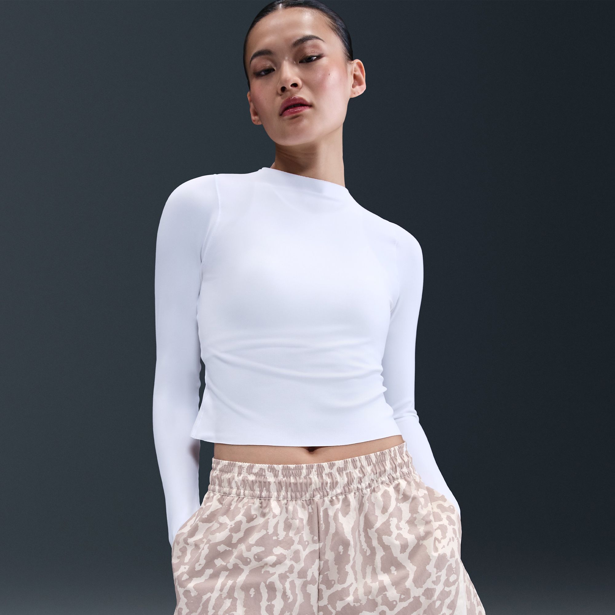 Nike Women's Sportswear Woven Printed Shorts product image