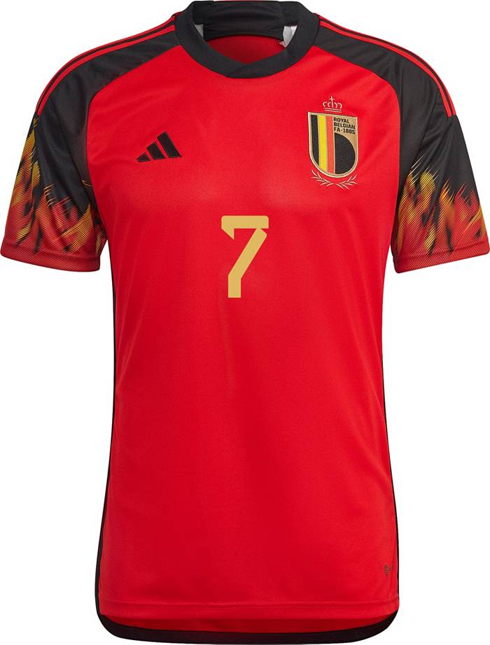 Women's adidas Black Belgium National Team 2022 Replica Jersey