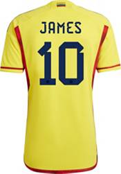adidas Colombia '22 James Rodriguez #10 Home Replica Jersey product image