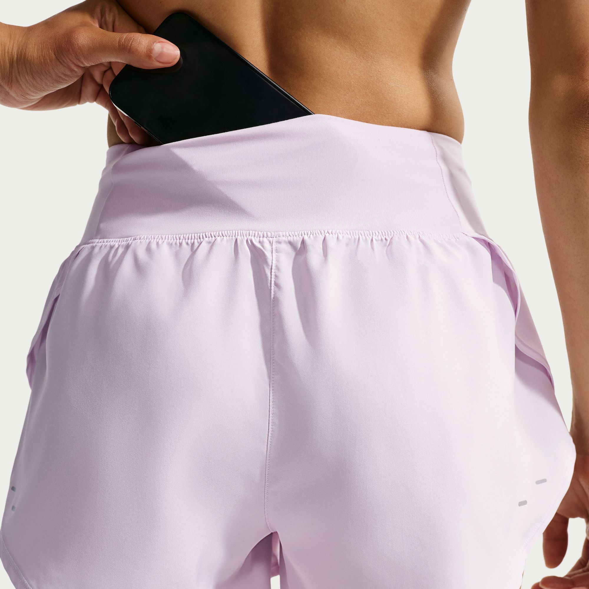 Nike Women's Flow Dri-FIT Mid-Rise Running Shorts product image