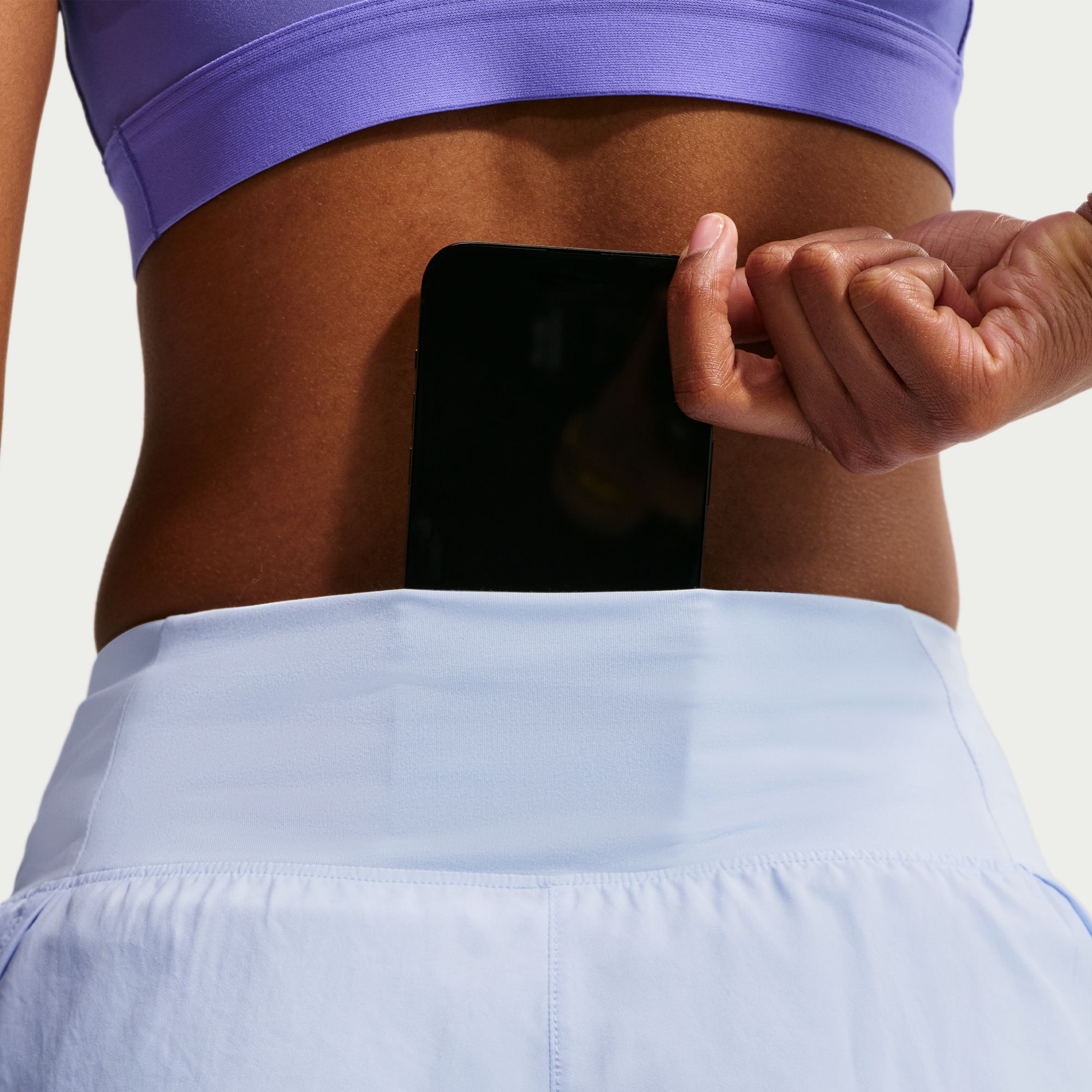 Nike Women's Tempo Flow Dri-FIT Mid-Rise Running Shorts product image