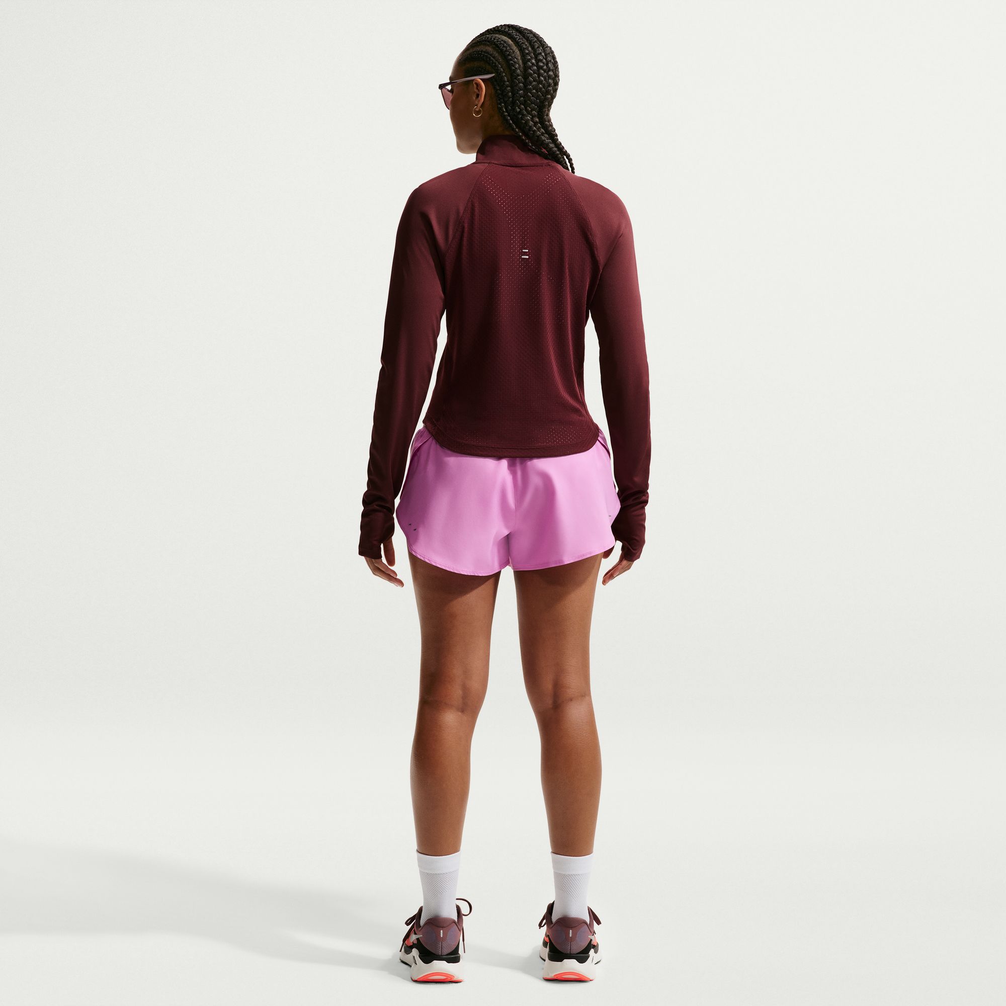 Nike Women's Flow Dri-FIT Mid-Rise Running Shorts product image