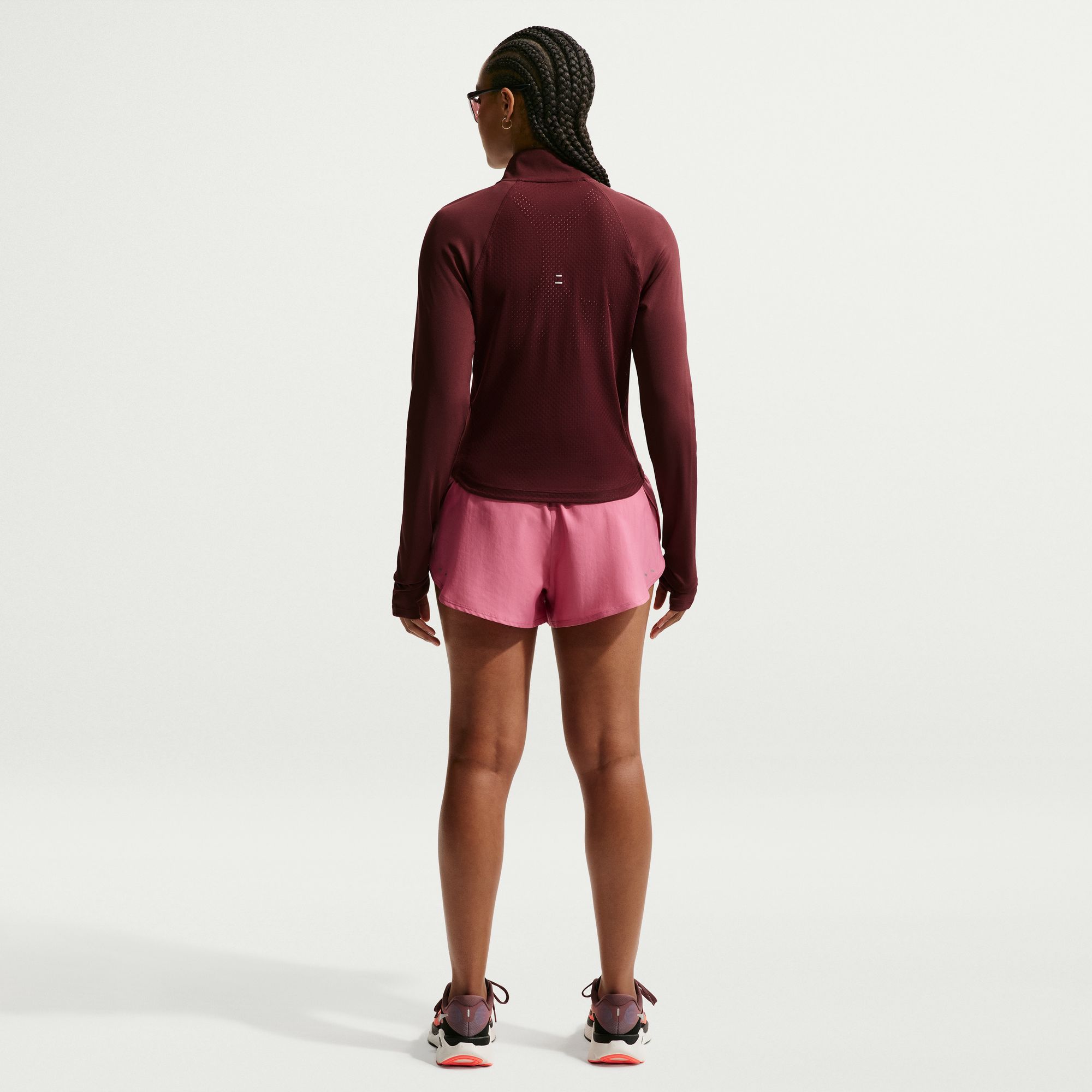 Nike Women's Flow Dri-FIT Mid-Rise Running Shorts product image