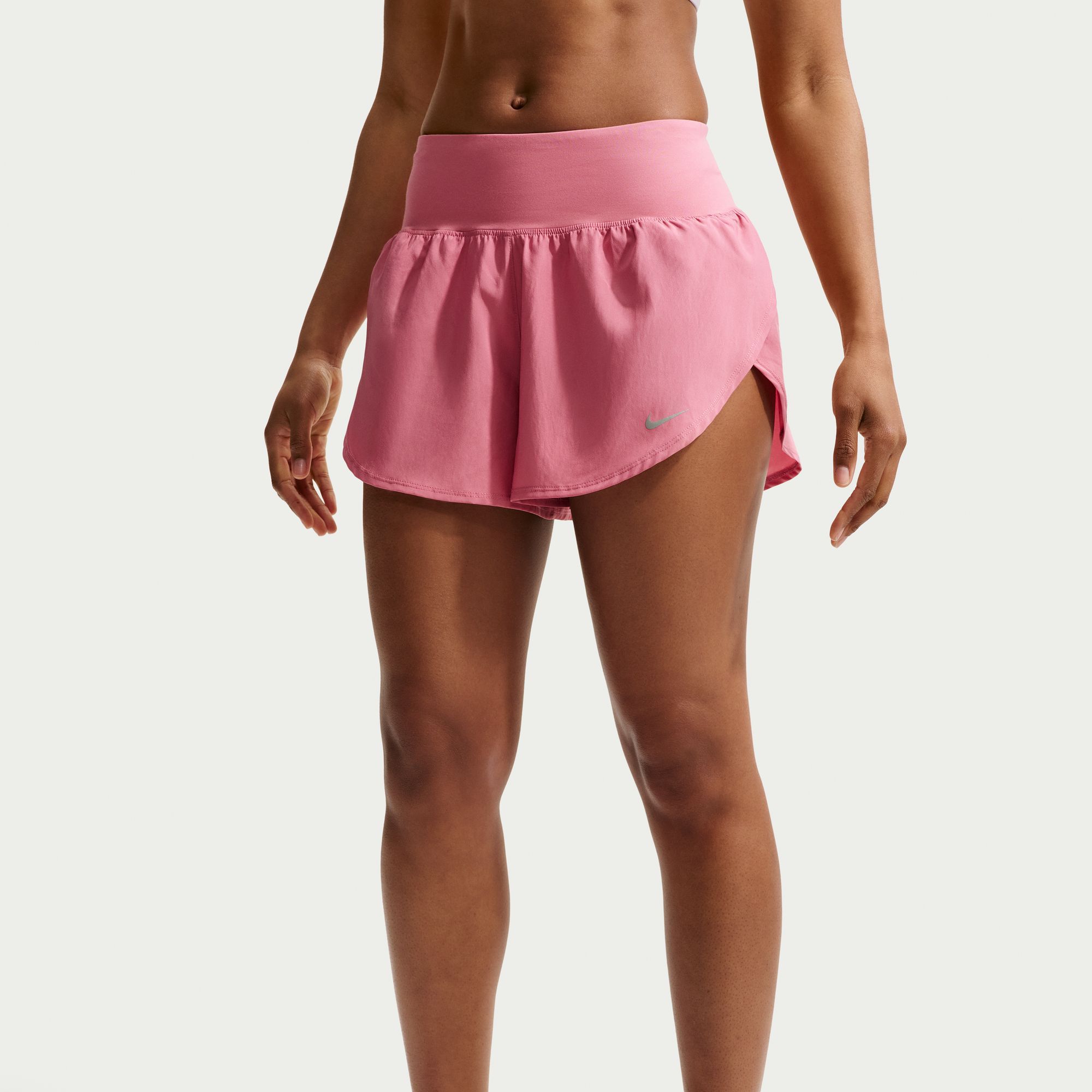 Nike Women's Flow Dri-FIT Mid-Rise Running Shorts product image