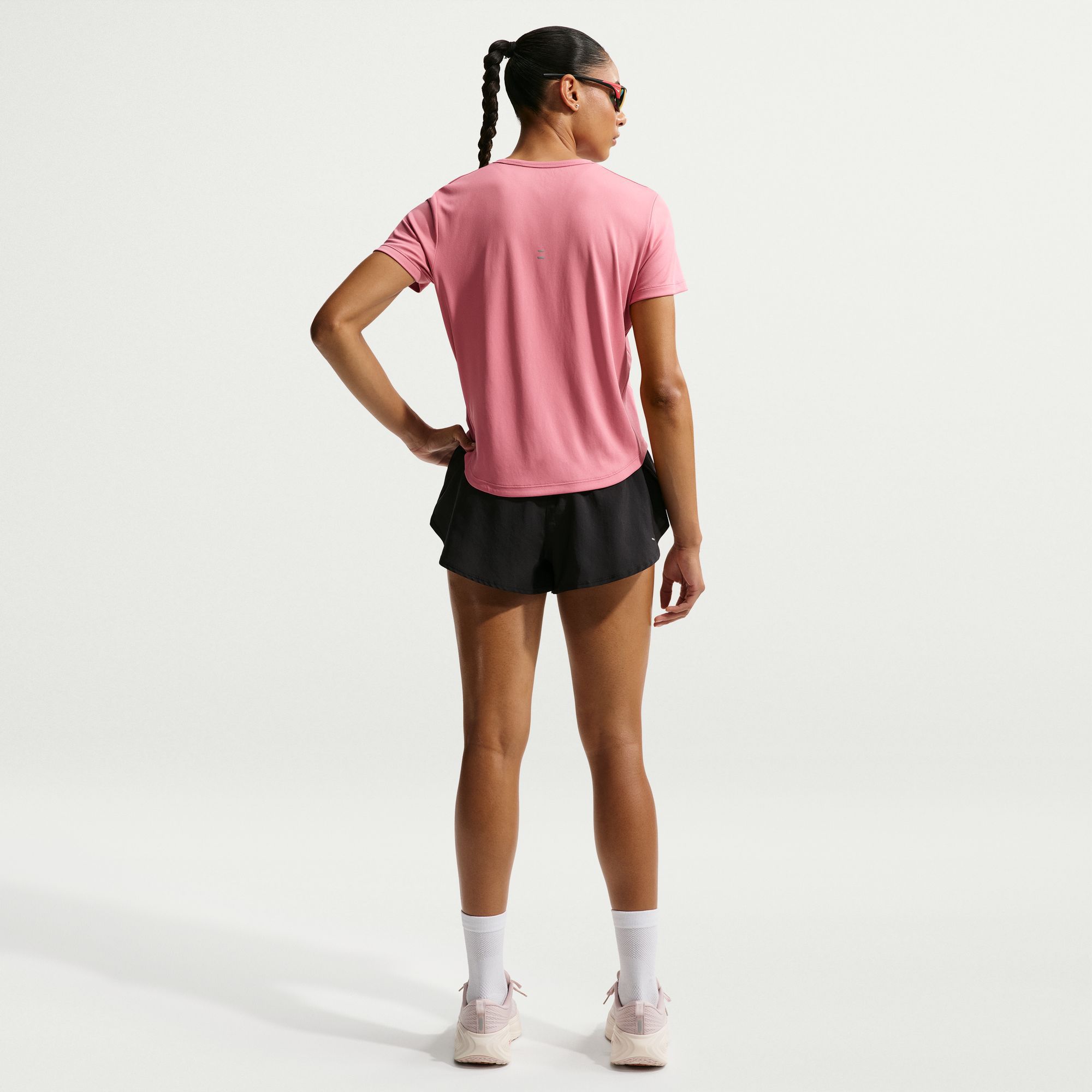 Nike Women's Flow Dri-FIT Mid-Rise Running Shorts product image