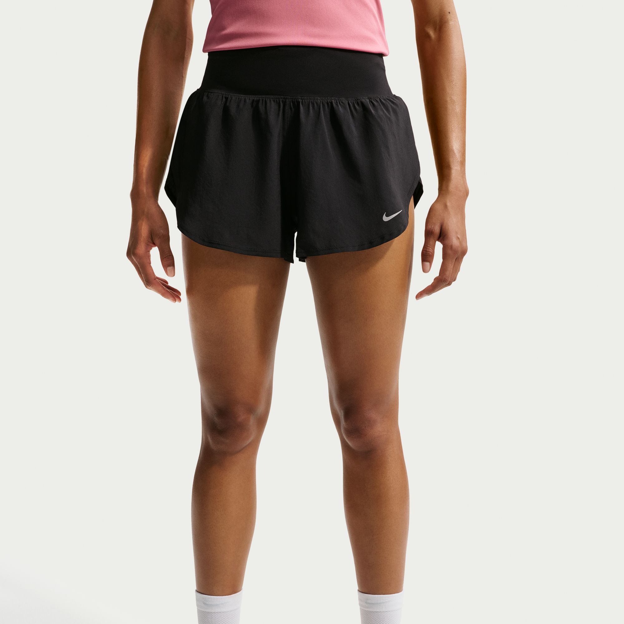 Nike Women's Flow Dri-FIT Mid-Rise Running Shorts product image