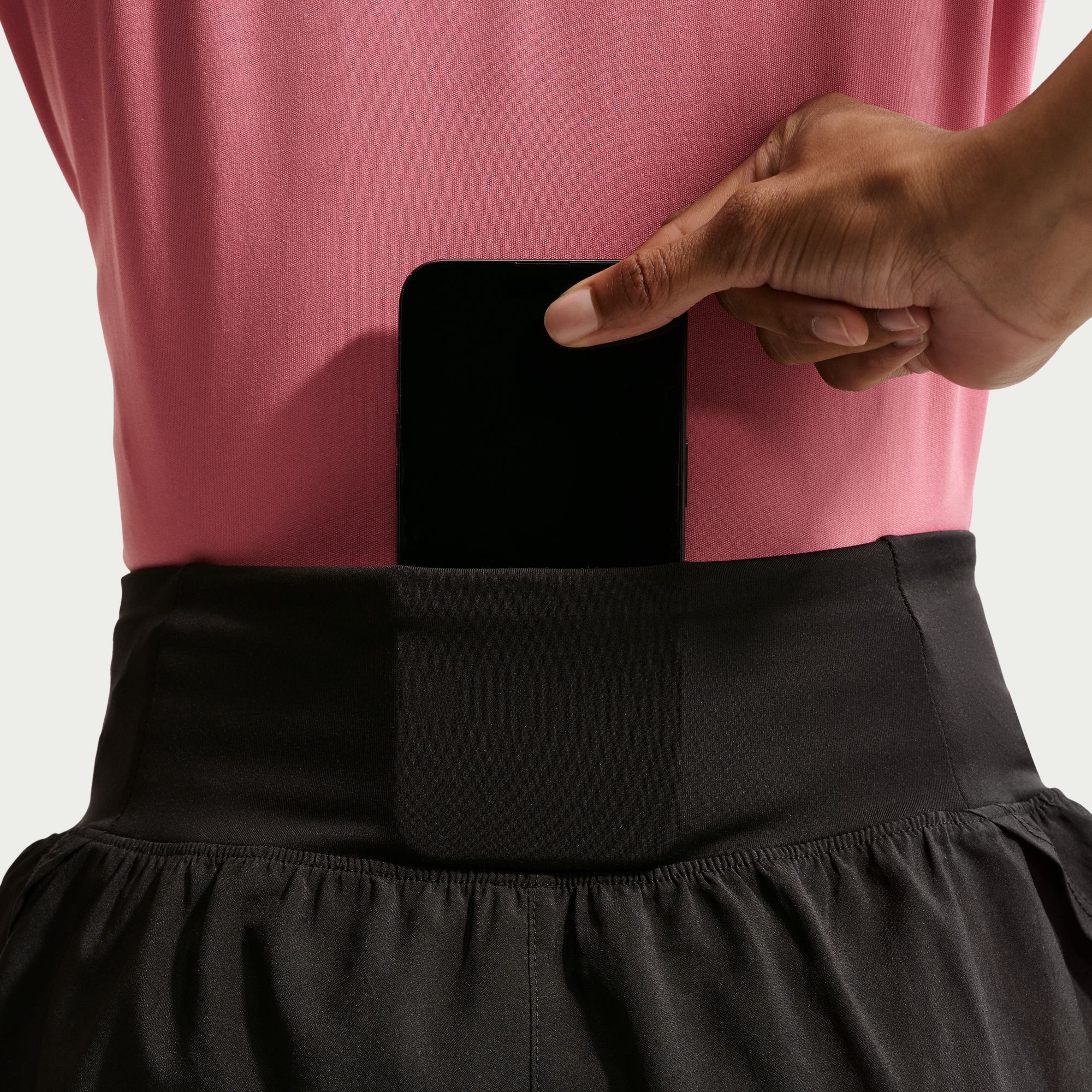 Nike Women's Flow Dri-FIT Mid-Rise Running Shorts product image