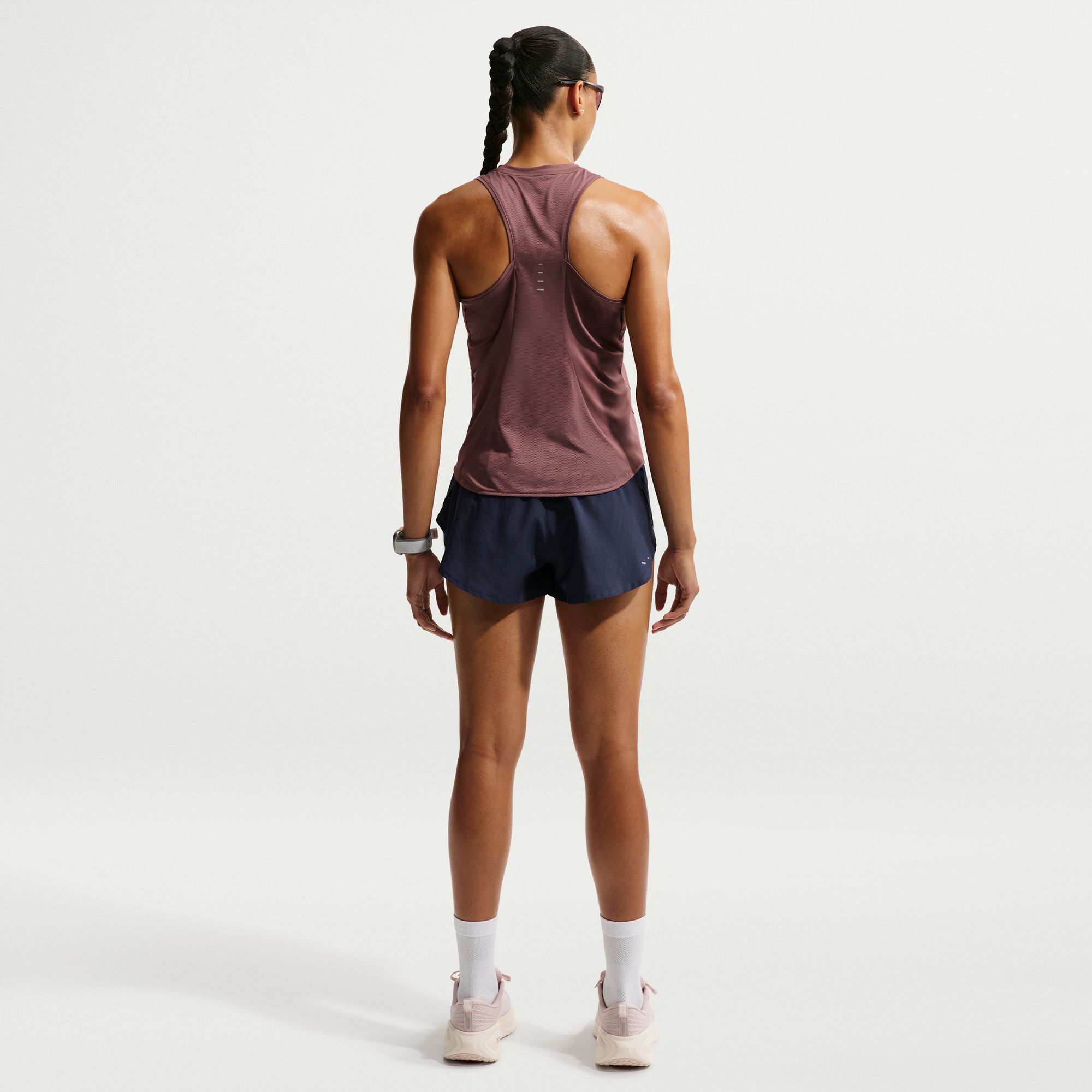 Nike Women's Flow Dri-FIT Mid-Rise Running Shorts product image