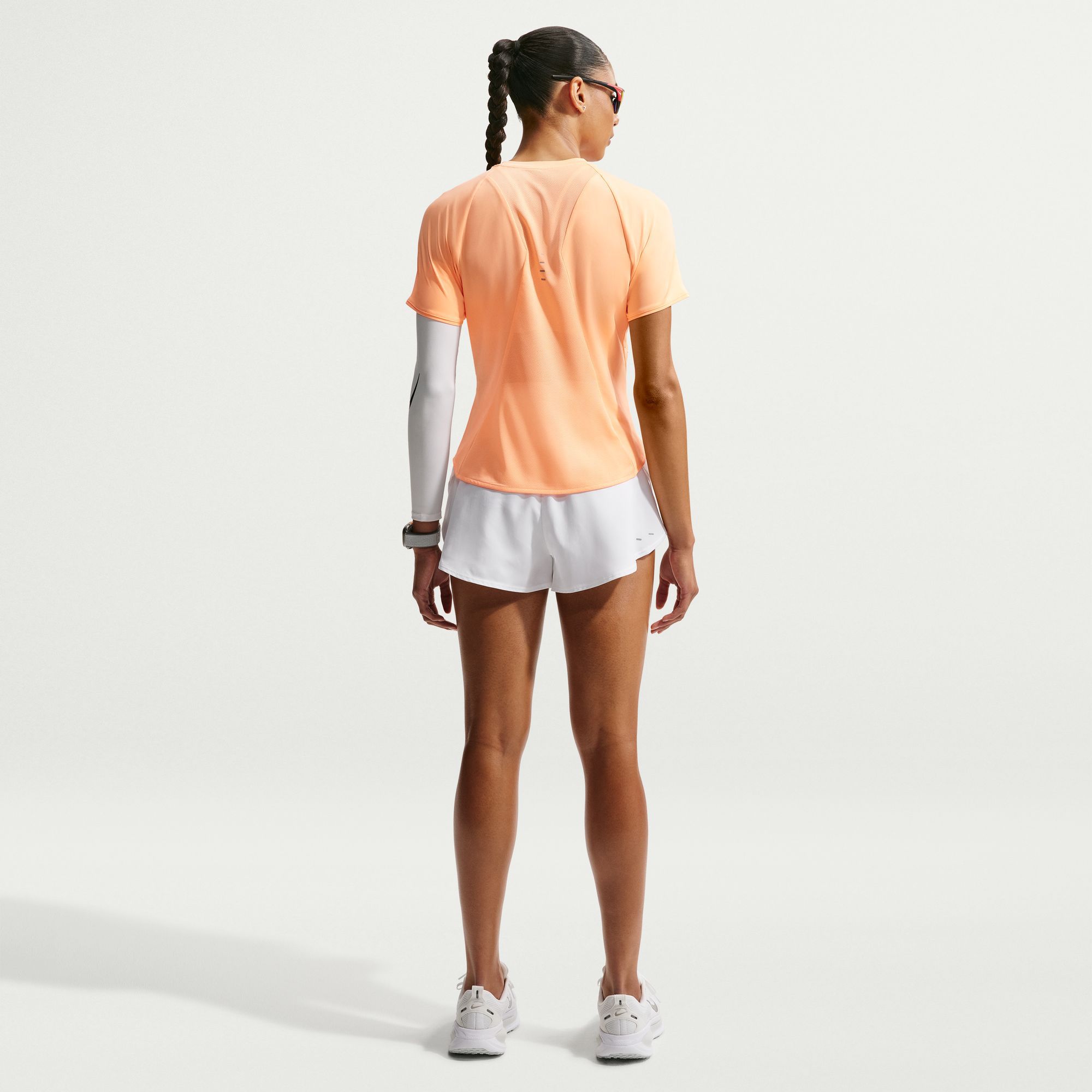 Nike Women's Flow Dri-FIT Mid-Rise Running Shorts product image