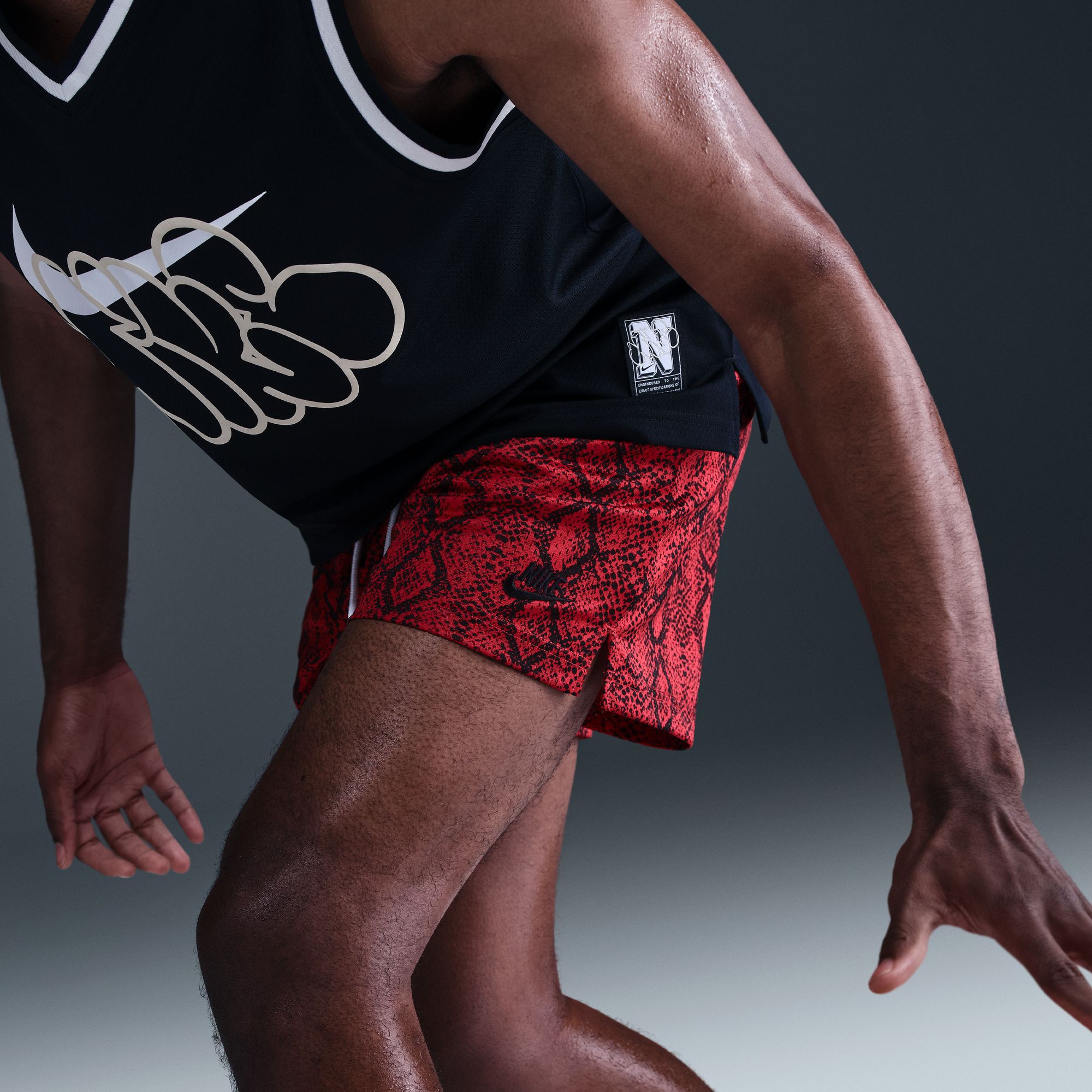 Nike Men's 5'' Mesh Paint Print Basketball Shorts product image