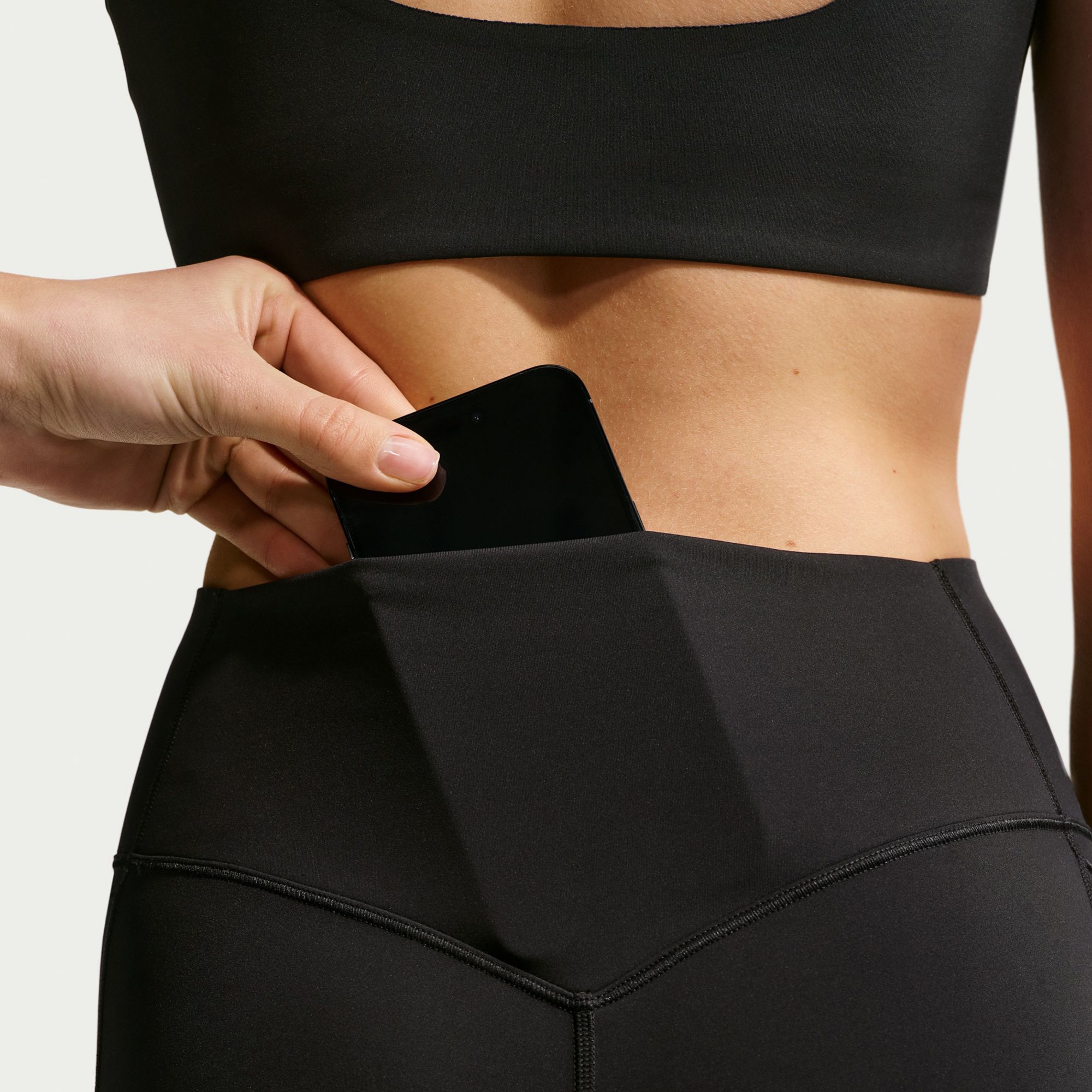 Nike Women's Universa Seasonal High-Waisted 7/8 Leggings with No Front Seam product image