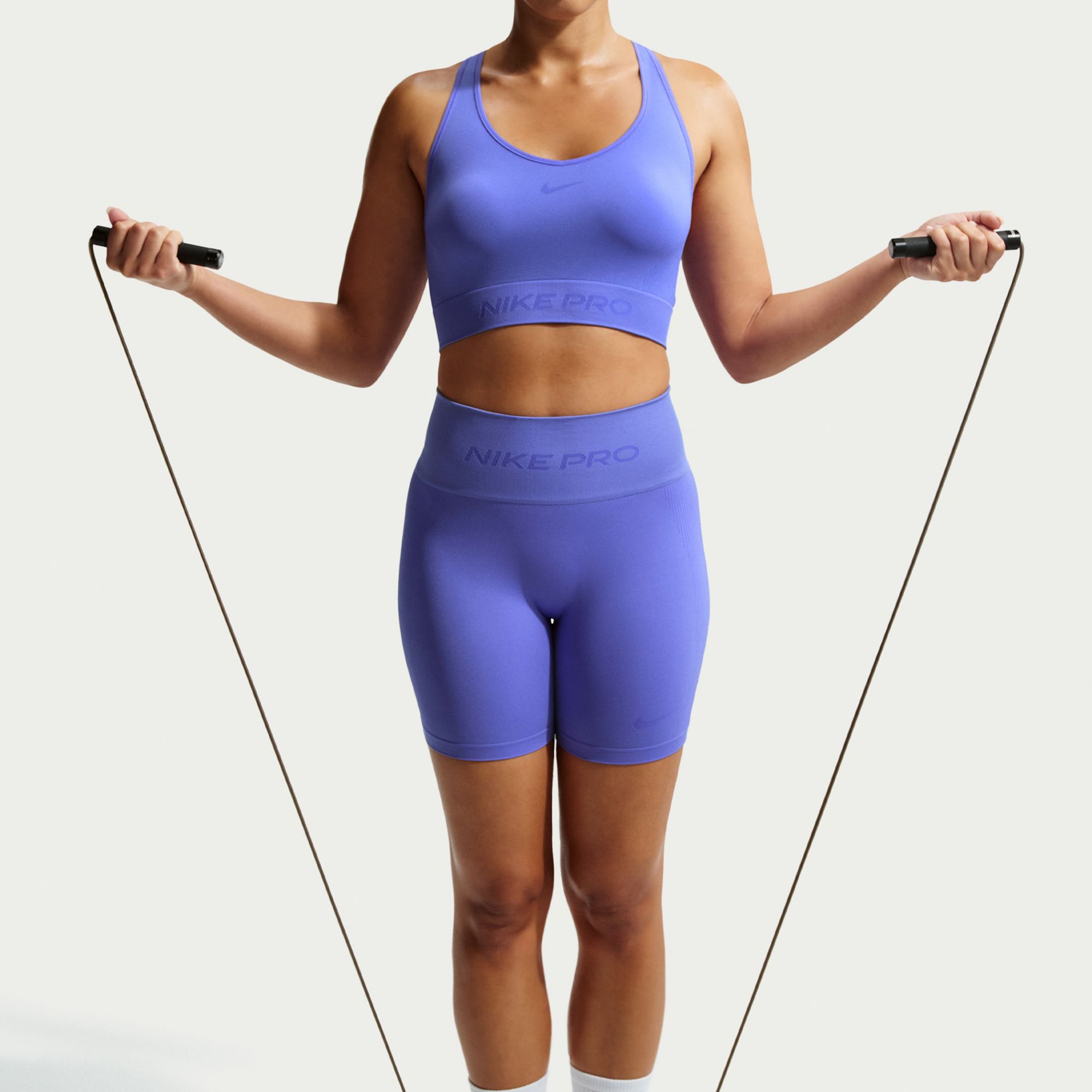 Nike Women's Pro Seamless Dri-FIT Cropped Tank Top product image