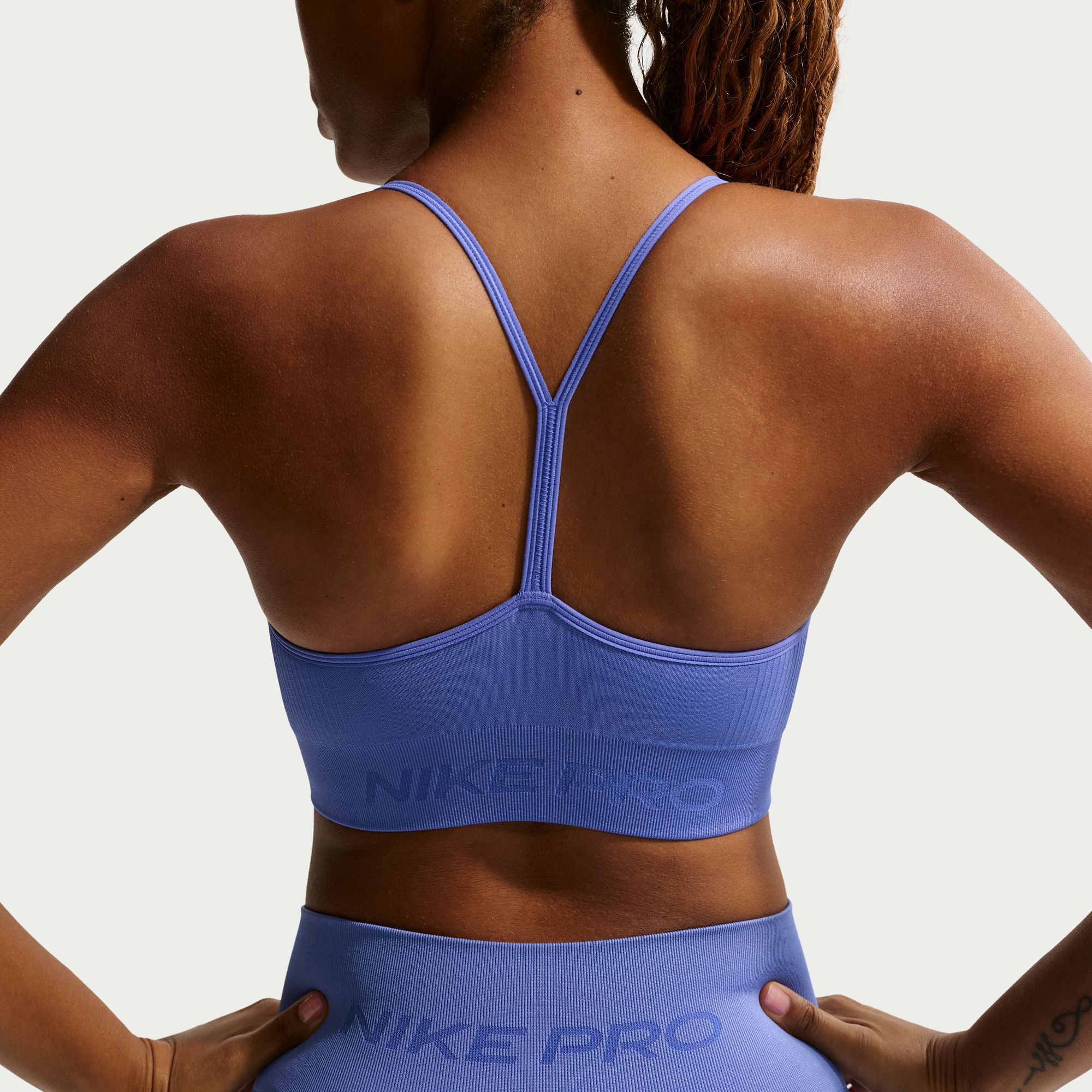 Nike Women's Pro Seamless Light-Support Padded Sports Bra product image