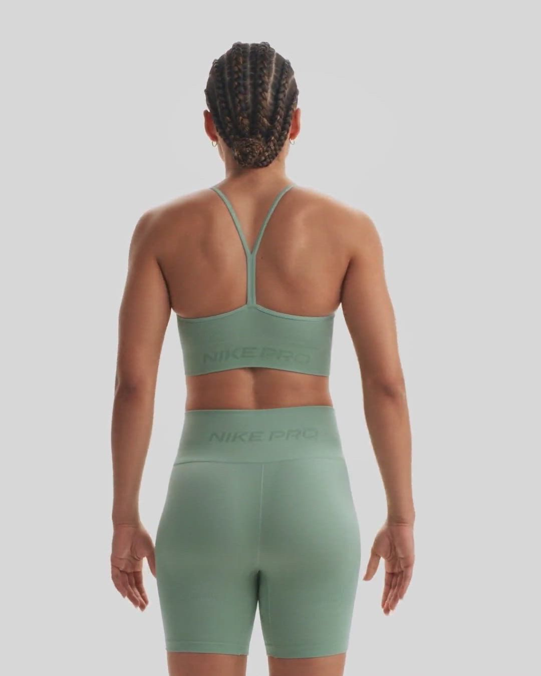 Nike Women's Pro Seamless Light-Support Padded Sports Bra product