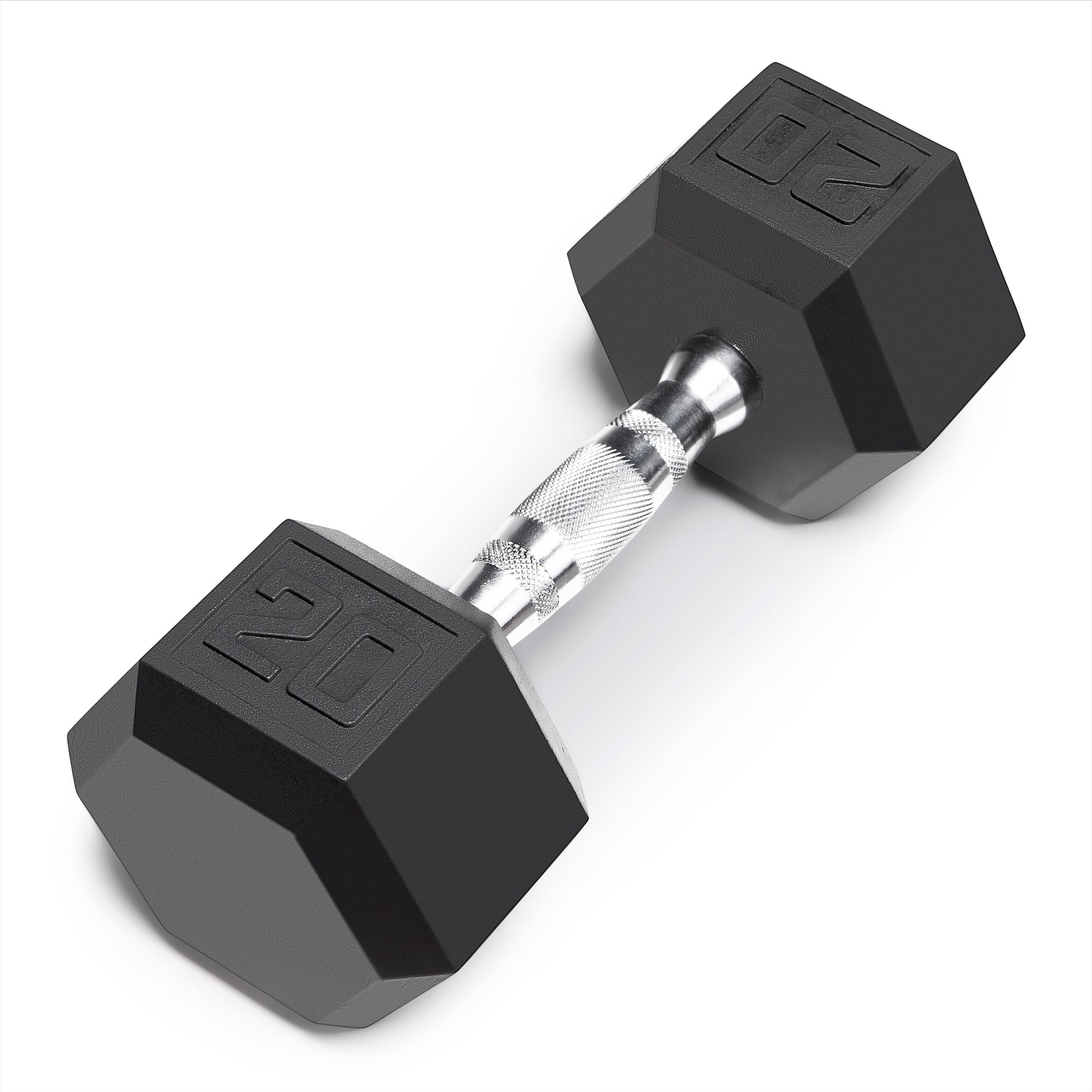 Marcy Rubber Hex Dumbbell - Single