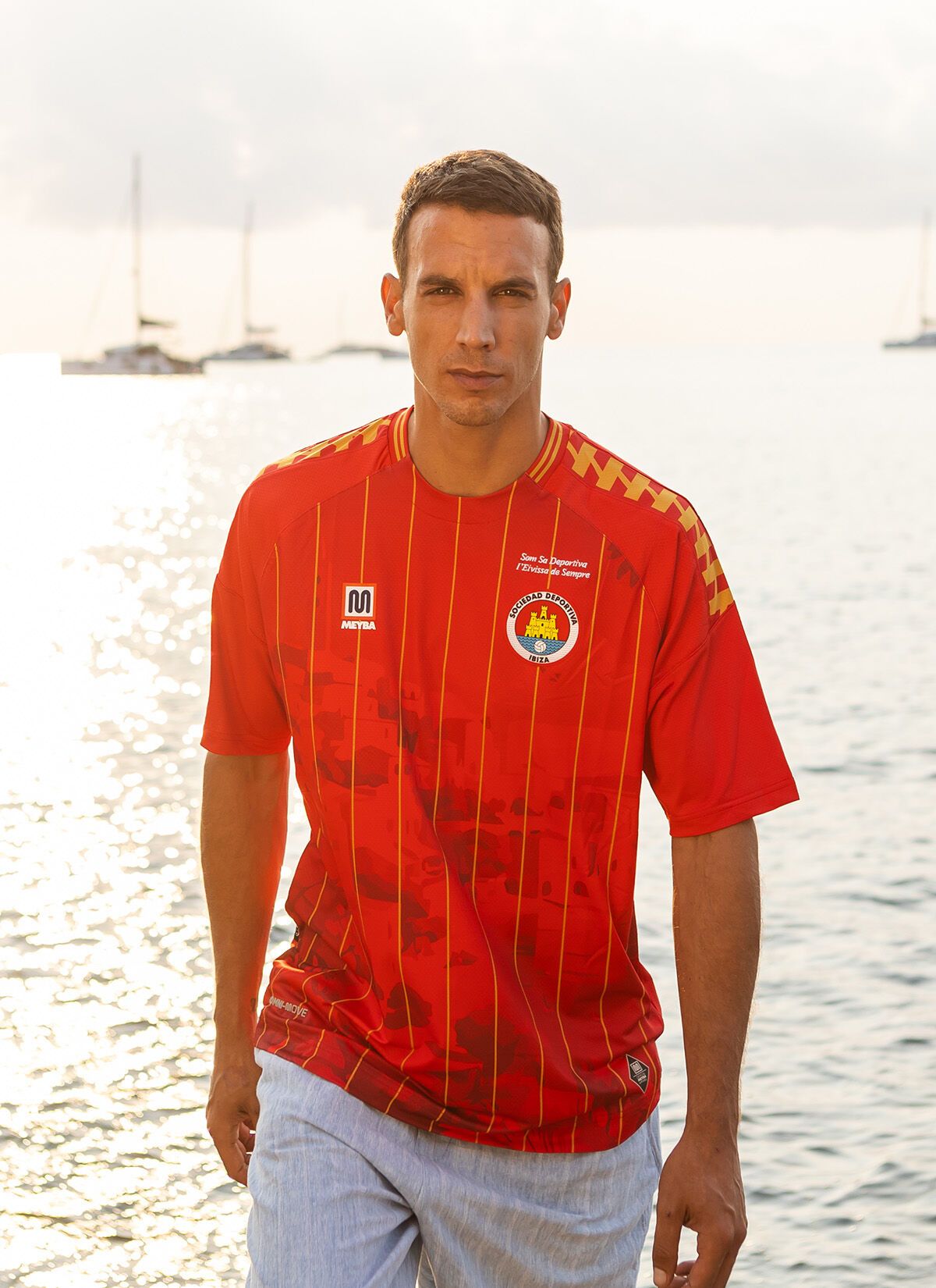 MEYBA Men's 2025 Club Deportivo Ibiza Red Replica Home Jersey product image