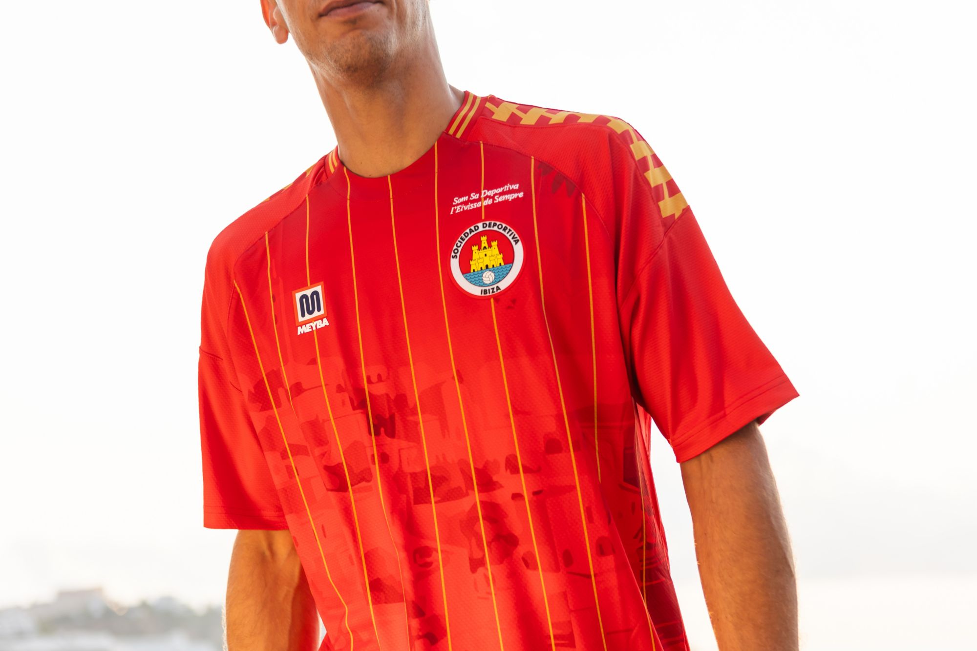 MEYBA Men's 2025 Club Deportivo Ibiza Red Replica Home Jersey product image