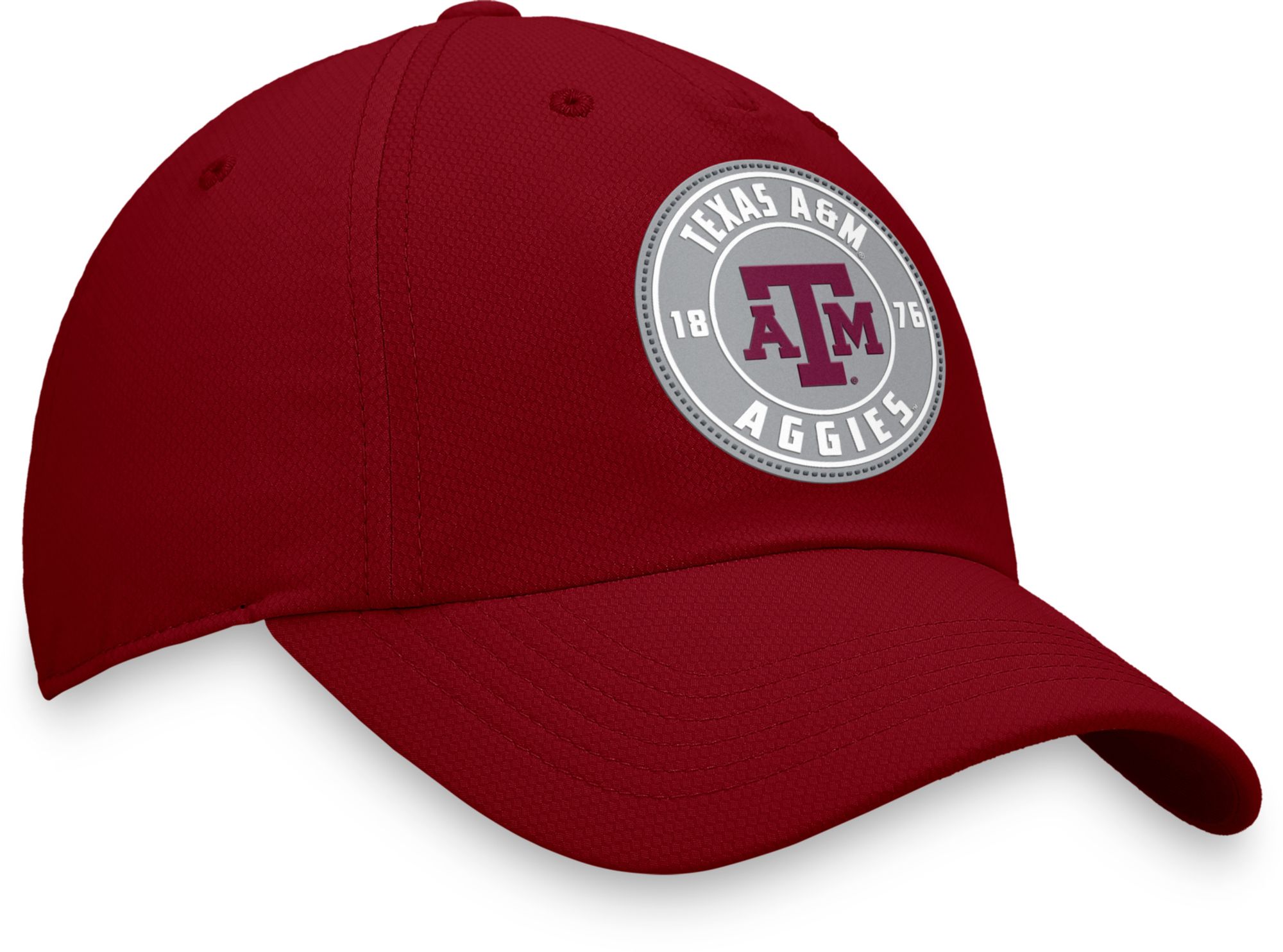 NCAA Men's Texas A&M Aggies Maroon Iconic Curve Adjustable Hat