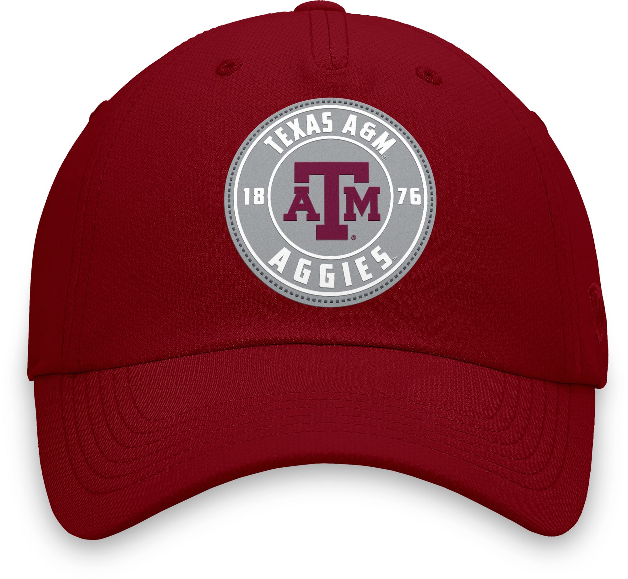 NCAA Men's Texas A&M Aggies Maroon Iconic Curve Adjustable Hat