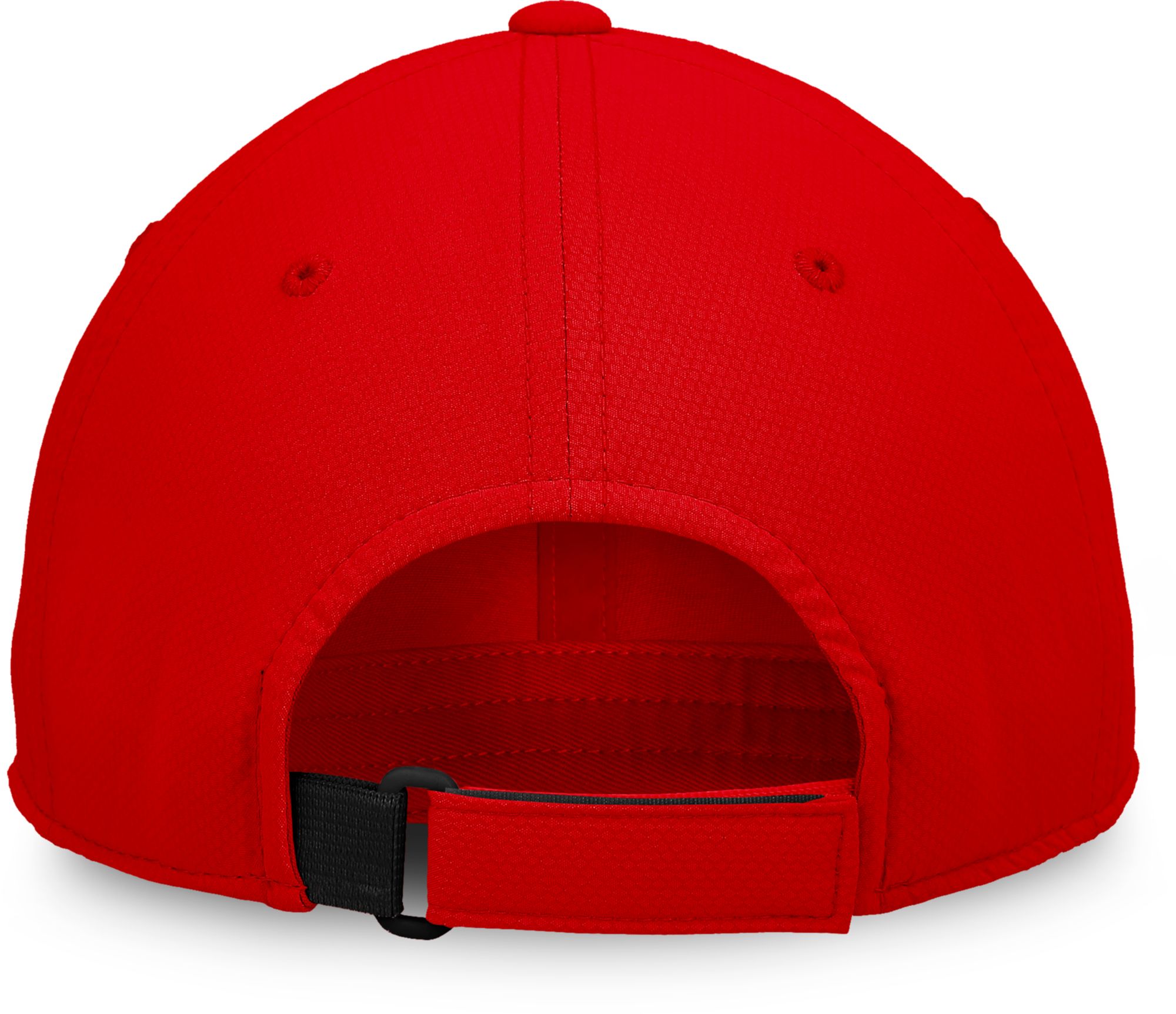 NCAA Men's Wisconsin Badgers Red Iconic Curve Adjustable Hat