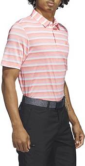 adidas Men's Two Color Striped Golf Polo product image