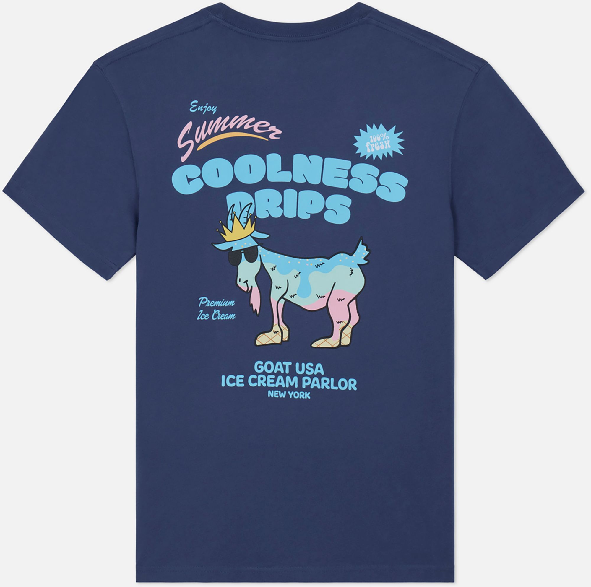 GOAT USA Men's Ice Cream Parlor T-Shirt product image