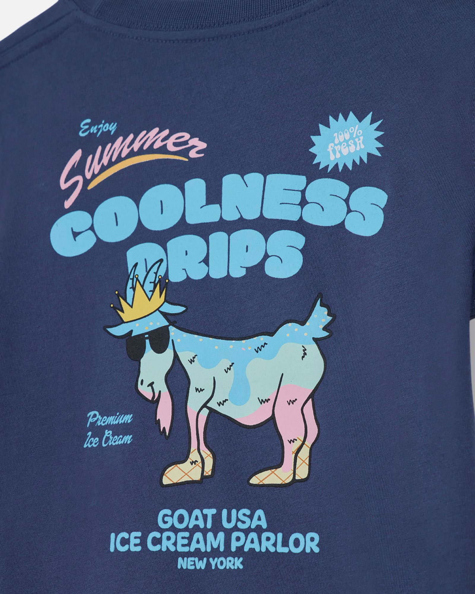 GOAT USA Boys' Ice Cream Parlor T-Shirt product image