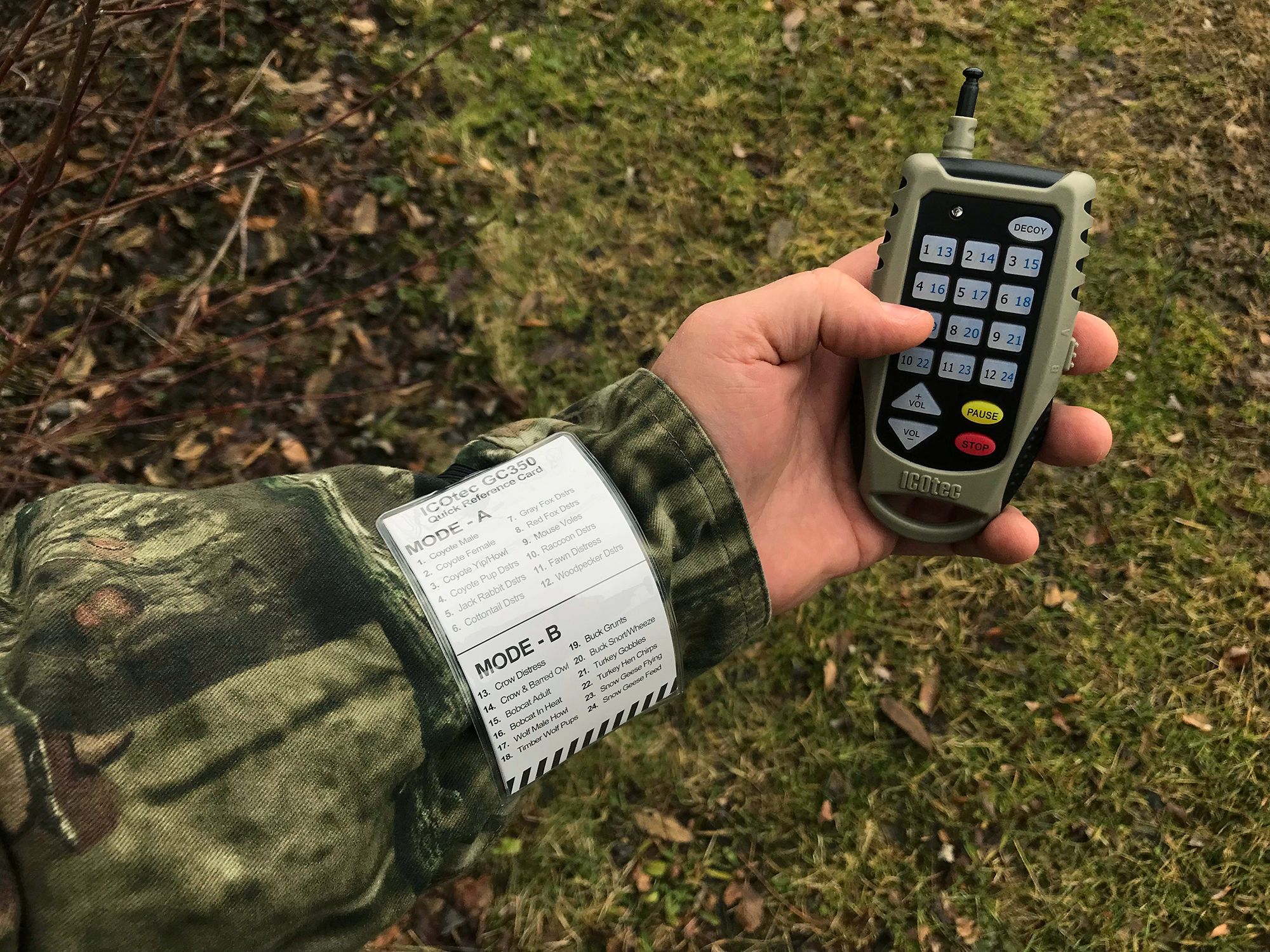 ICOtec Gen2 GC350 Programmable Game Call product image