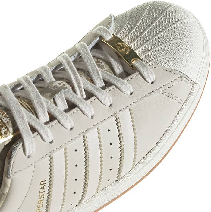 Adidas Original Superstar Hard Shell Toe White Black Gold Mens 5 1/2 Women  7 1/2