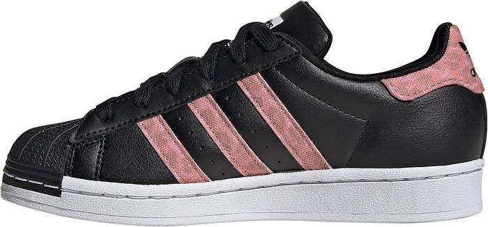 Adidas Men's Originals Superstar Casual Shoes in Black/Black Size 8.5 | Leather