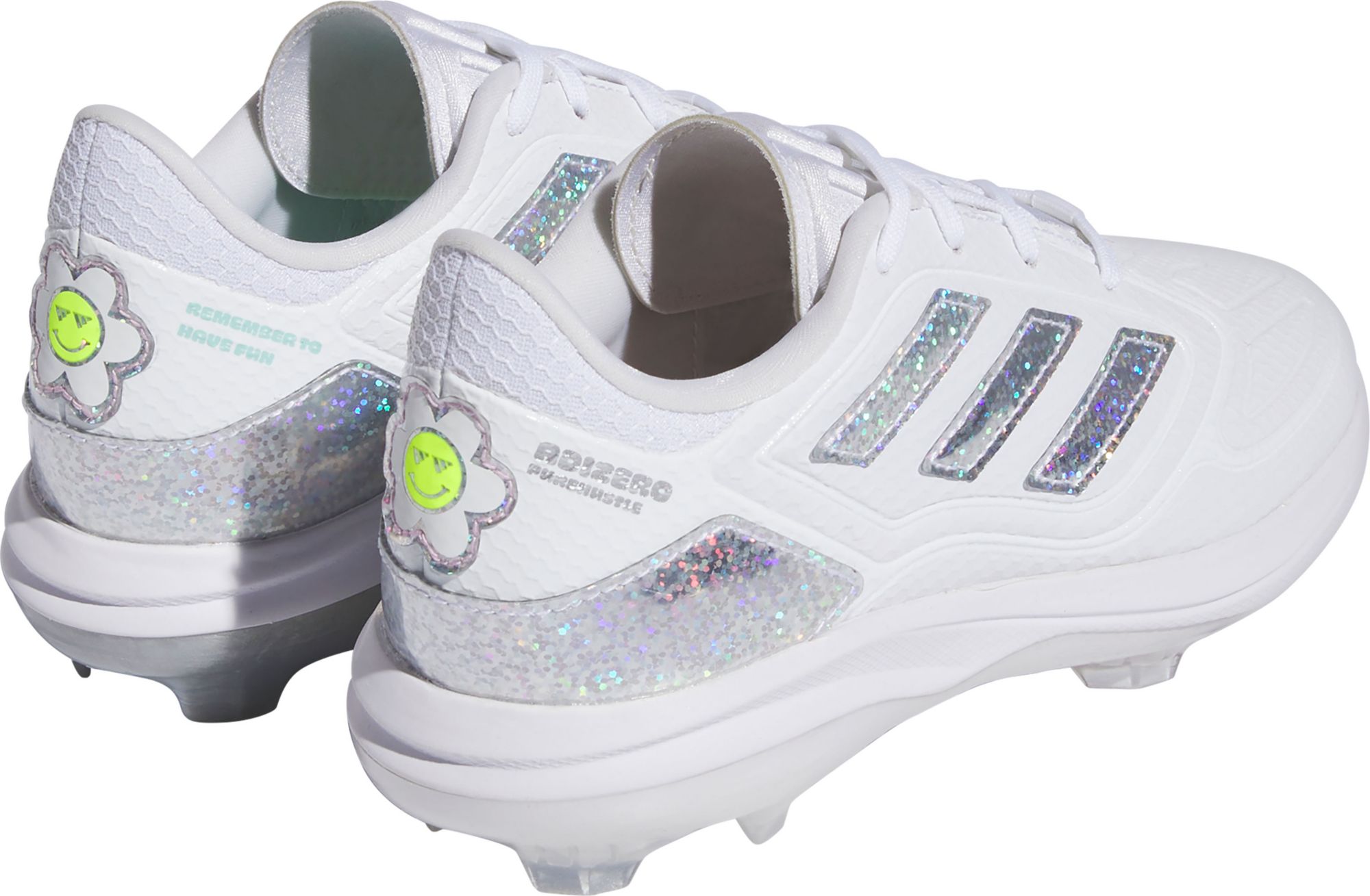 adidas Kids' adizero PureHustle 3 Sis Bates TPU Baseball Cleats