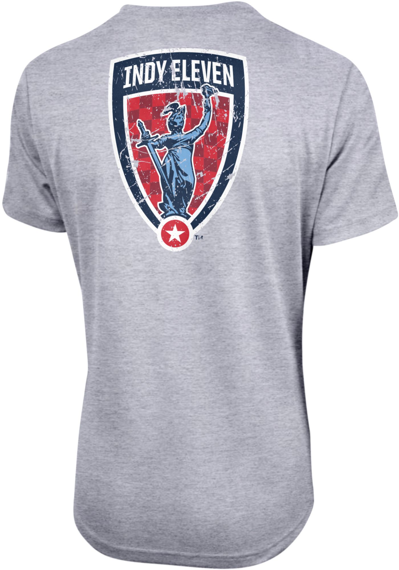 Icon Sports Group Women's Indy Eleven 2 Logo Grey T-Shirt product image