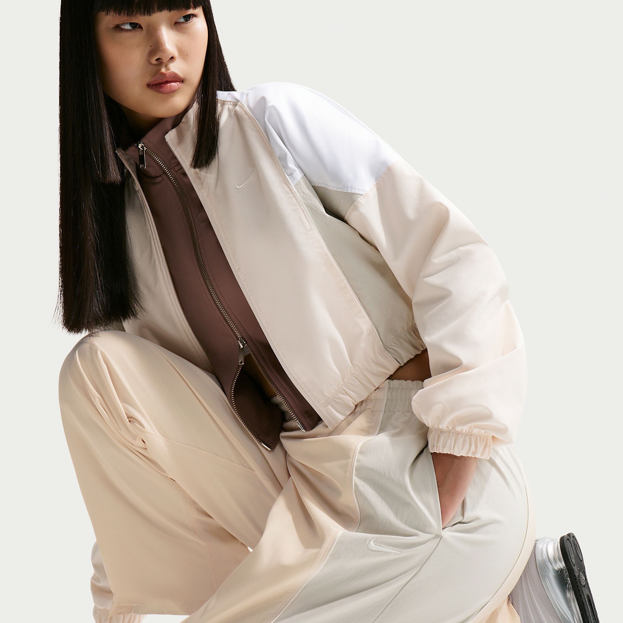 Nike Women's Sportswear Oversized Mid-Rise Track Pants product image