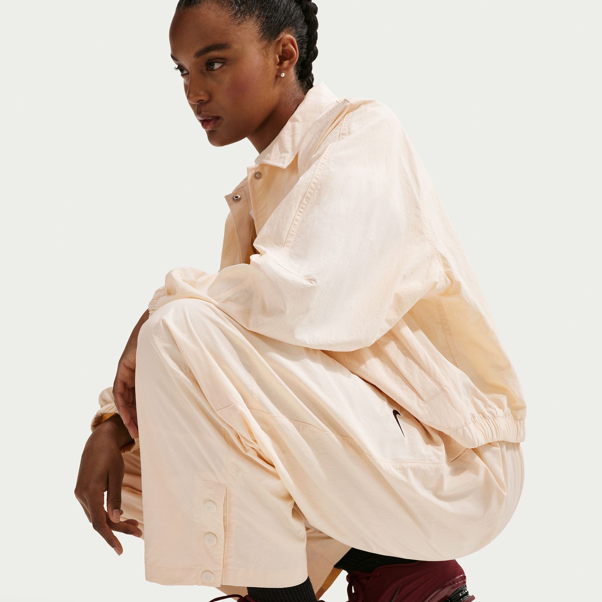 Nike Women's Sportswear Oversized High-Waisted Woven Pants product image