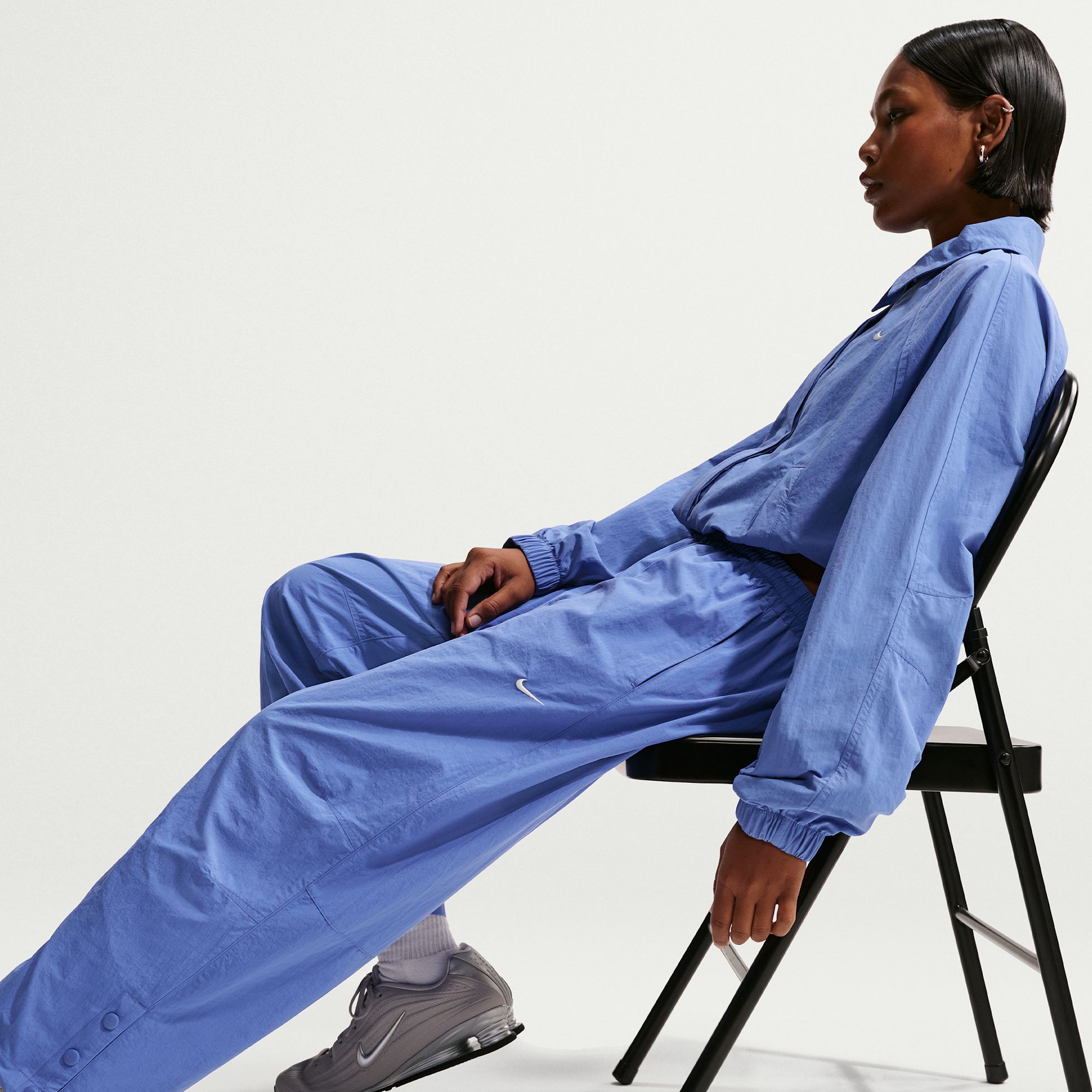 Nike Women's Sportswear Oversized High-Waisted Woven Pants product image