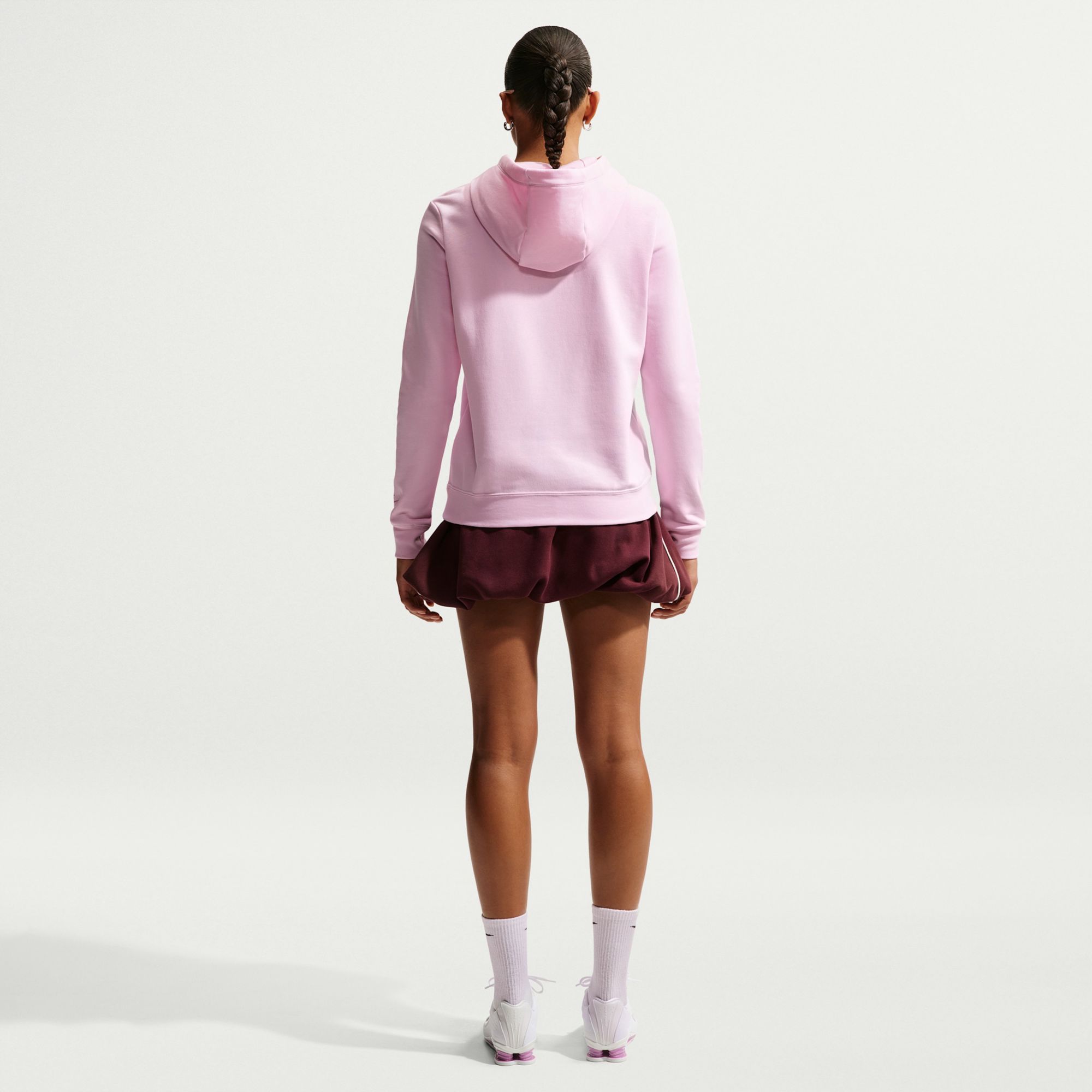 Nike Women's Sportswear Club Fleece Graphic Pullover Hoodie product image