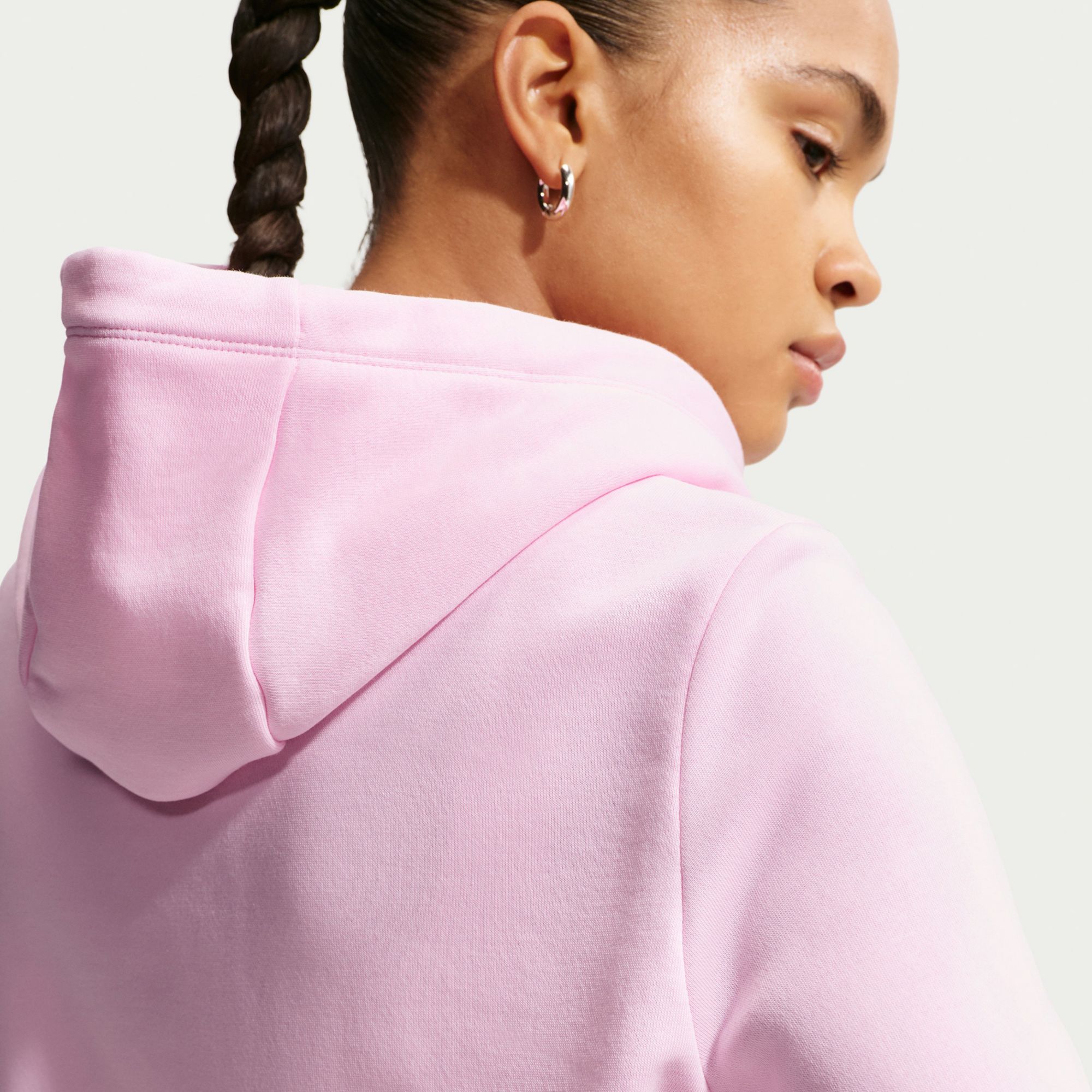 Nike Women's Sportswear Club Fleece Graphic Pullover Hoodie product image