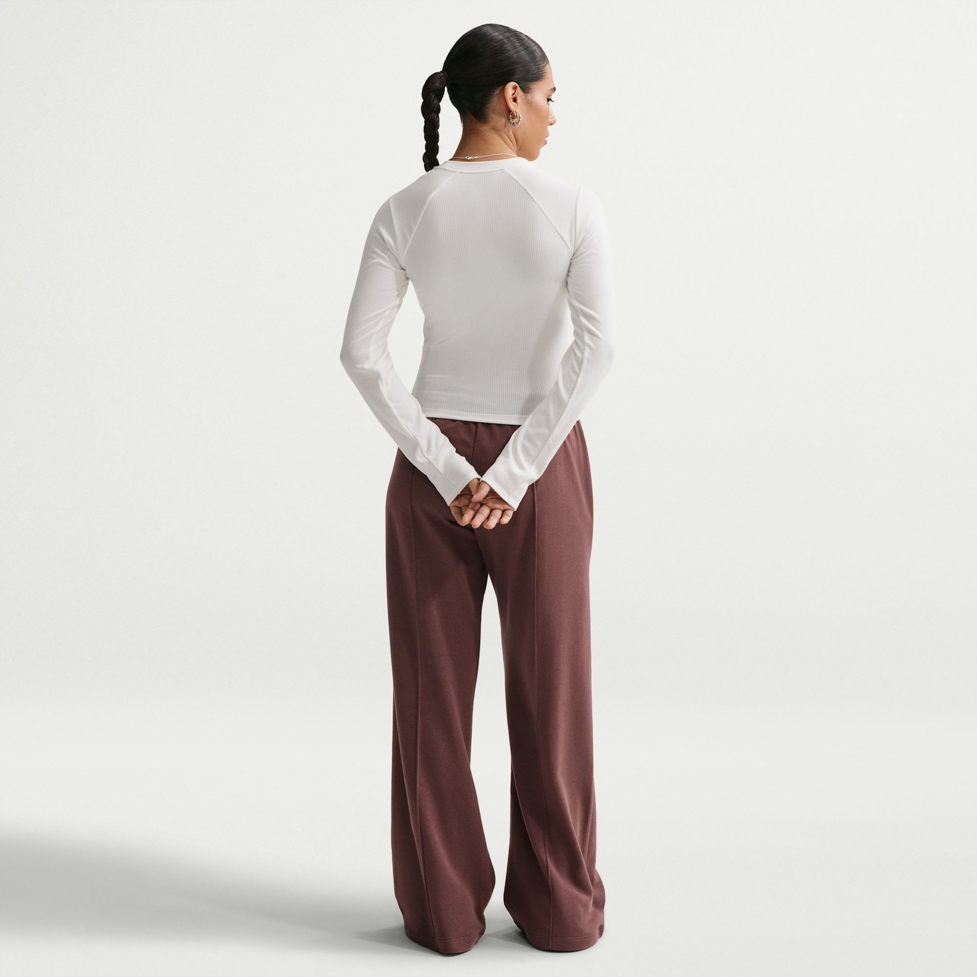 Nike Women's Sportswear Chill Knit Tight Long-Sleeve Ribbed Top product image