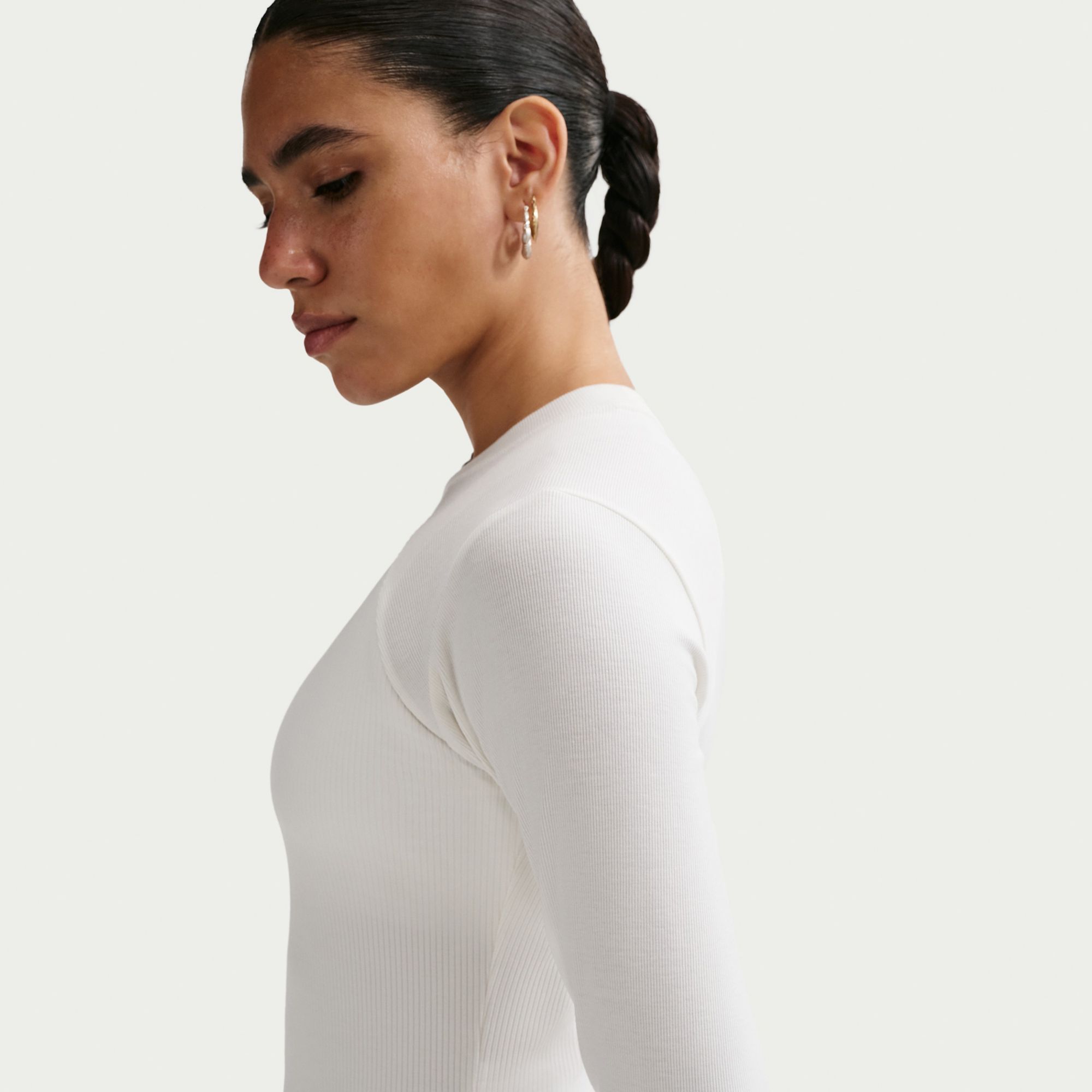 Nike Women's Sportswear Chill Knit Tight Long-Sleeve Ribbed Top product image