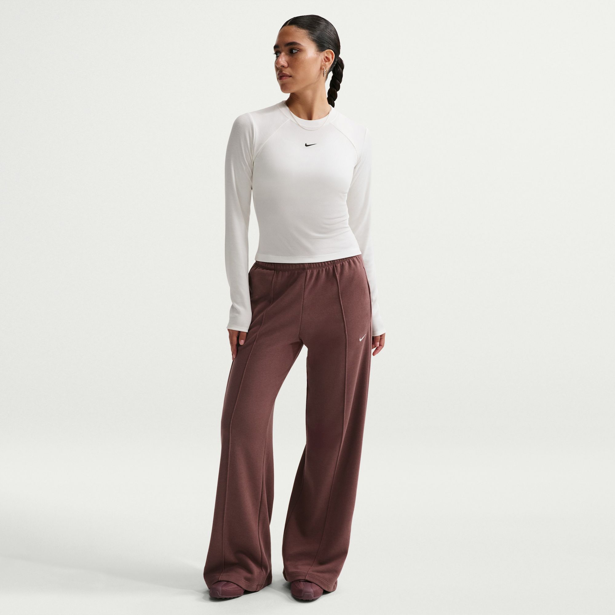 Nike Women's Sportswear Chill Knit Tight Long-Sleeve Ribbed Top product image