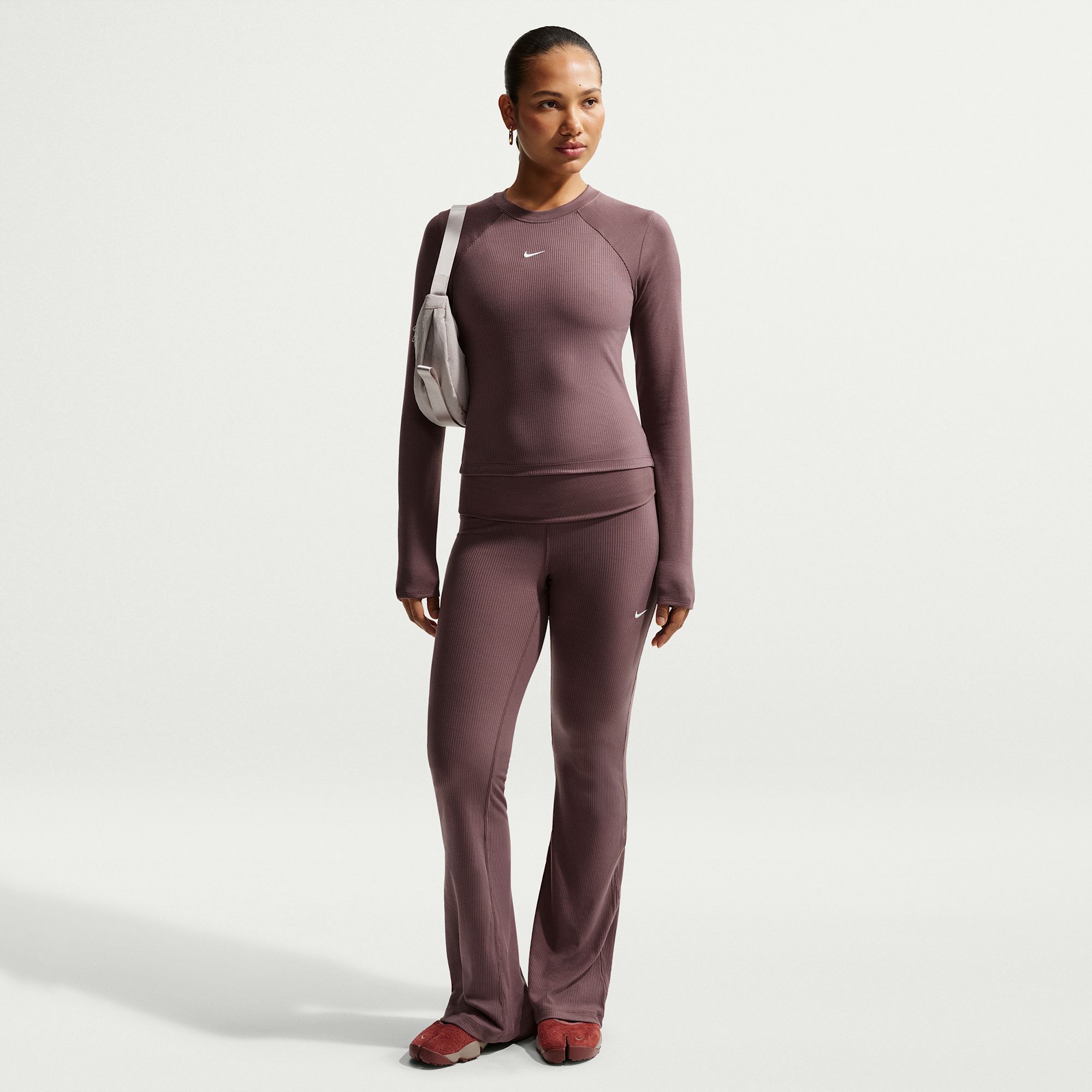 Nike Women's Sportswear Chill Knit Tight Long-Sleeve Ribbed Top product image