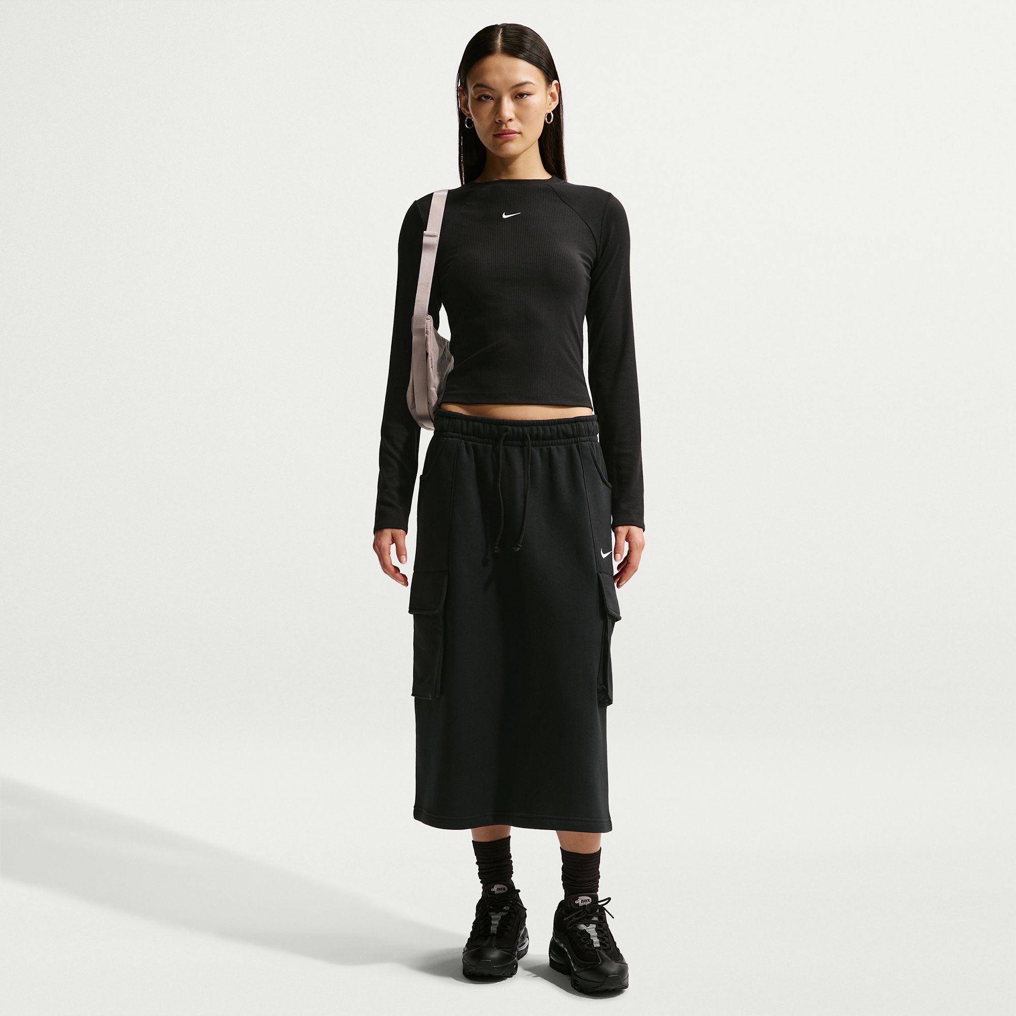 Nike Women's Sportswear Chill Knit Tight Long-Sleeve Ribbed Top product image