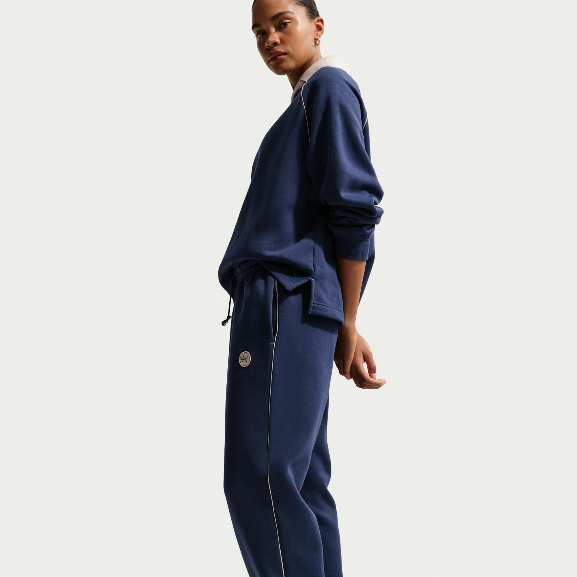 Nike Women's Sportswear Phoenix Fleece Oversized High-Waisted Graphic Pants product image