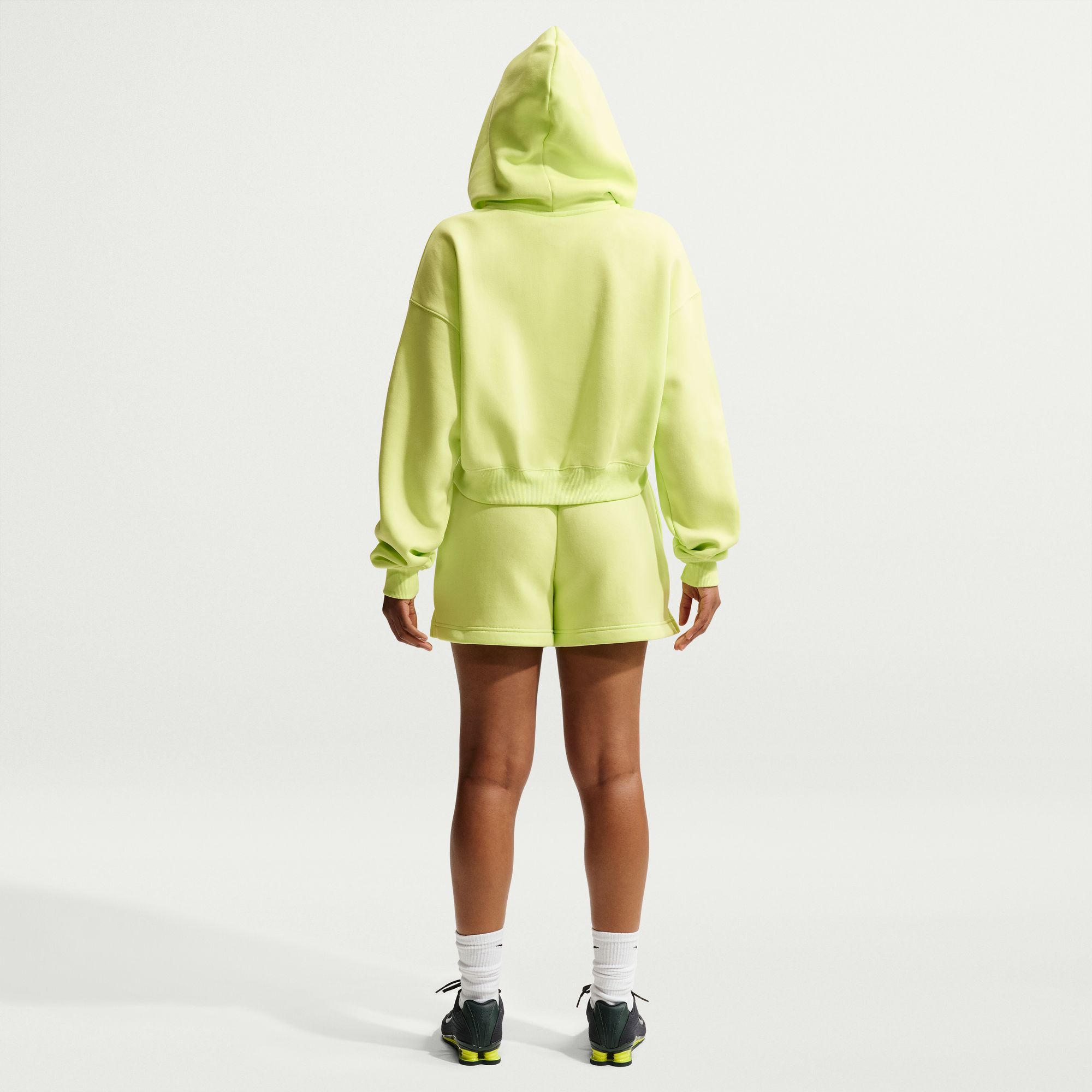 Nike Women's Sportswear Phoenix Fleece Oversized Cropped Henley Hoodie product image