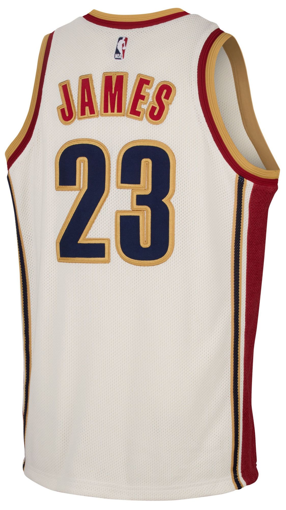 Nike Adult Cleveland Cavaliers LeBron James #23 White Authentic Reserve Jersey product image