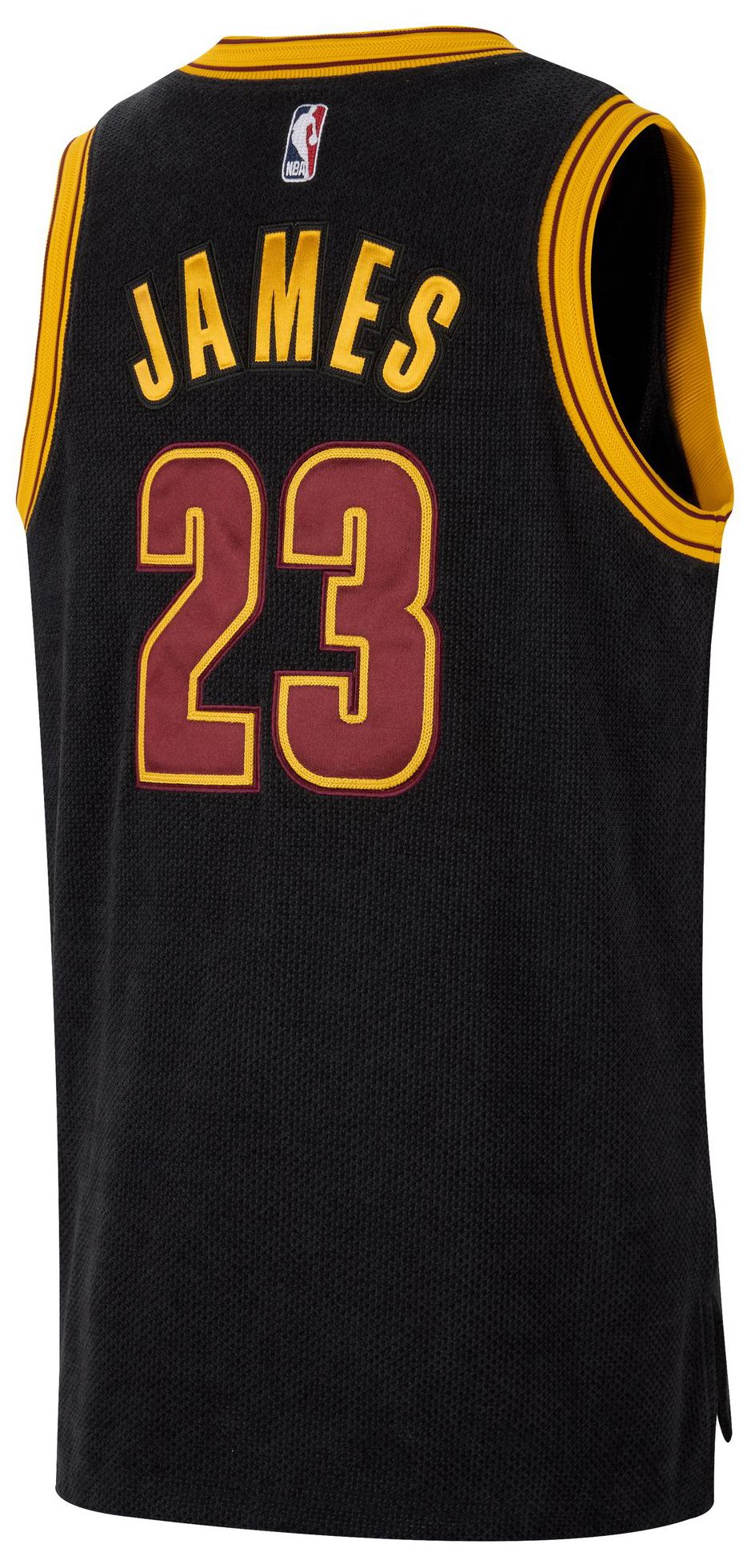 Nike Men's Cleveland Cavaliers LeBron James #23 Black Authentic Reserve Jersey product image